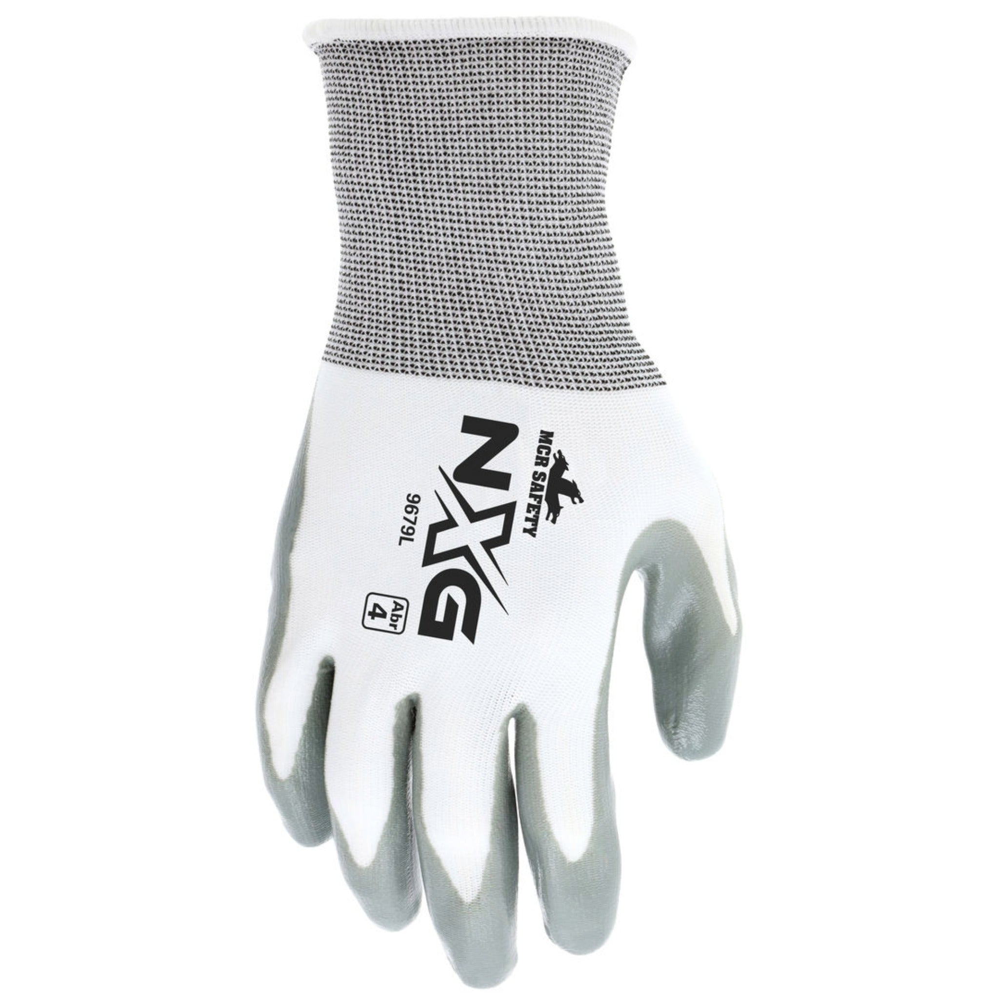 MCR Safety NXG 9679 Work Gloves, Dorsal View