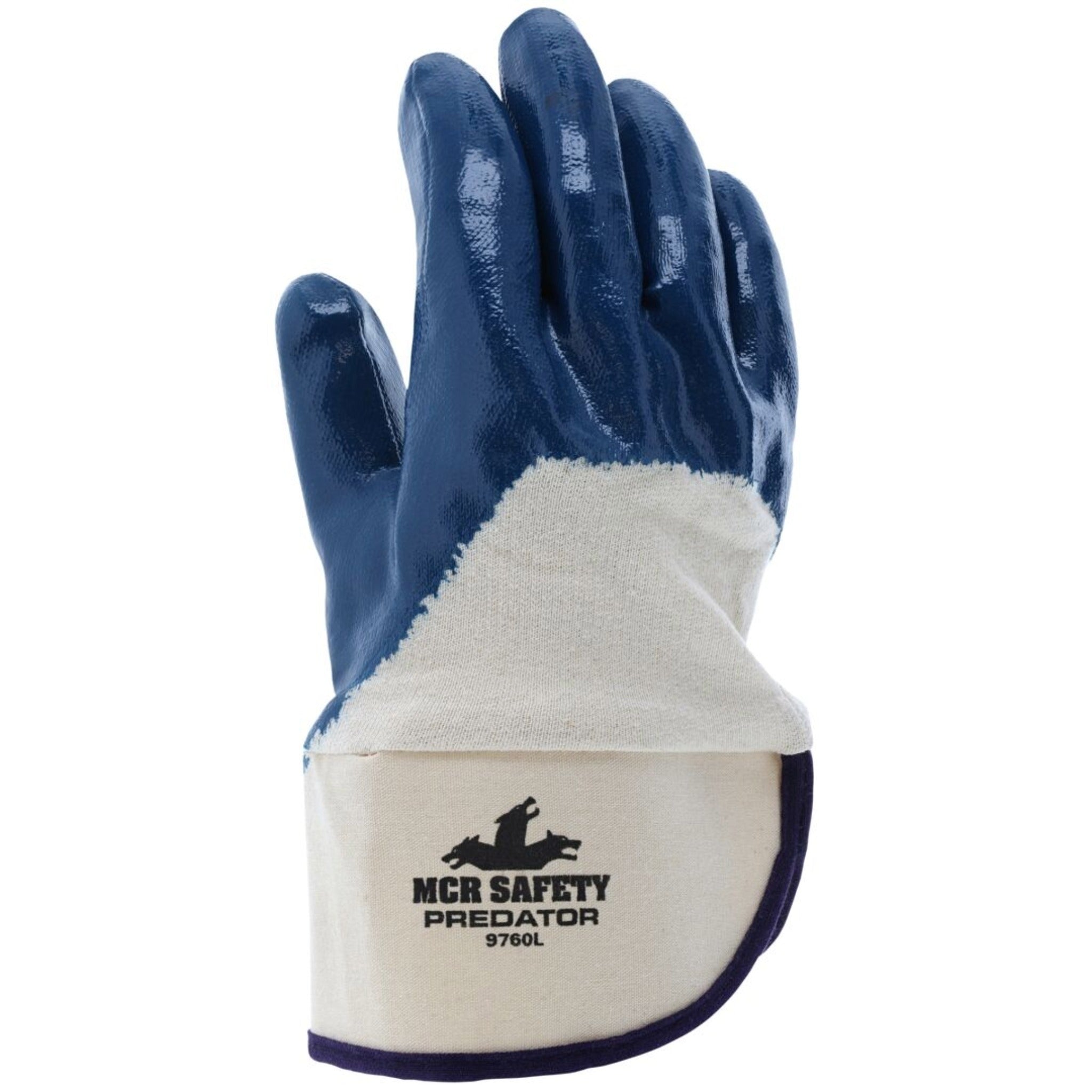MCR Safety Predator 9760 Work Gloves, Dorsal View