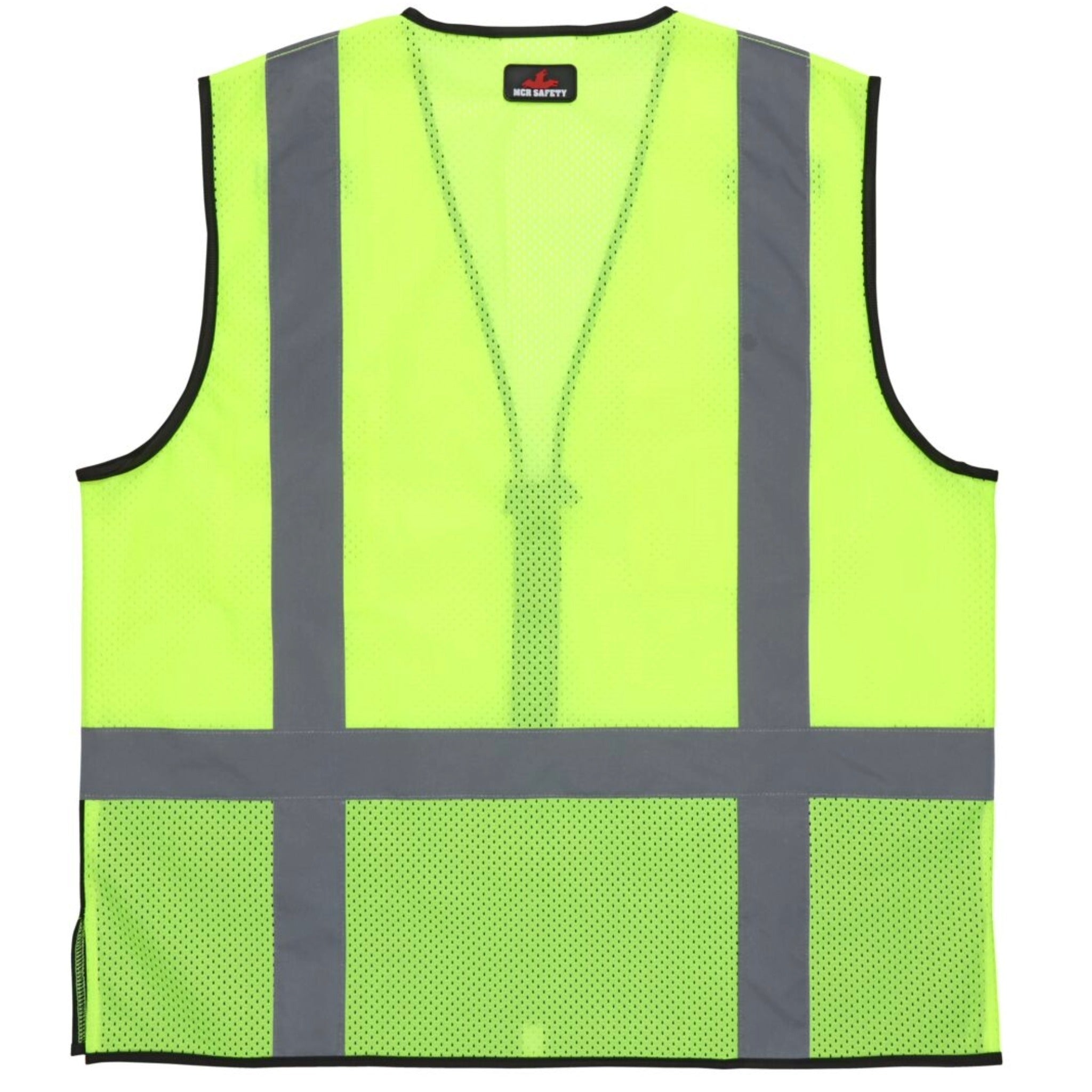MCR Safety Luminator CL2MLSZ Safety Vest, Back View