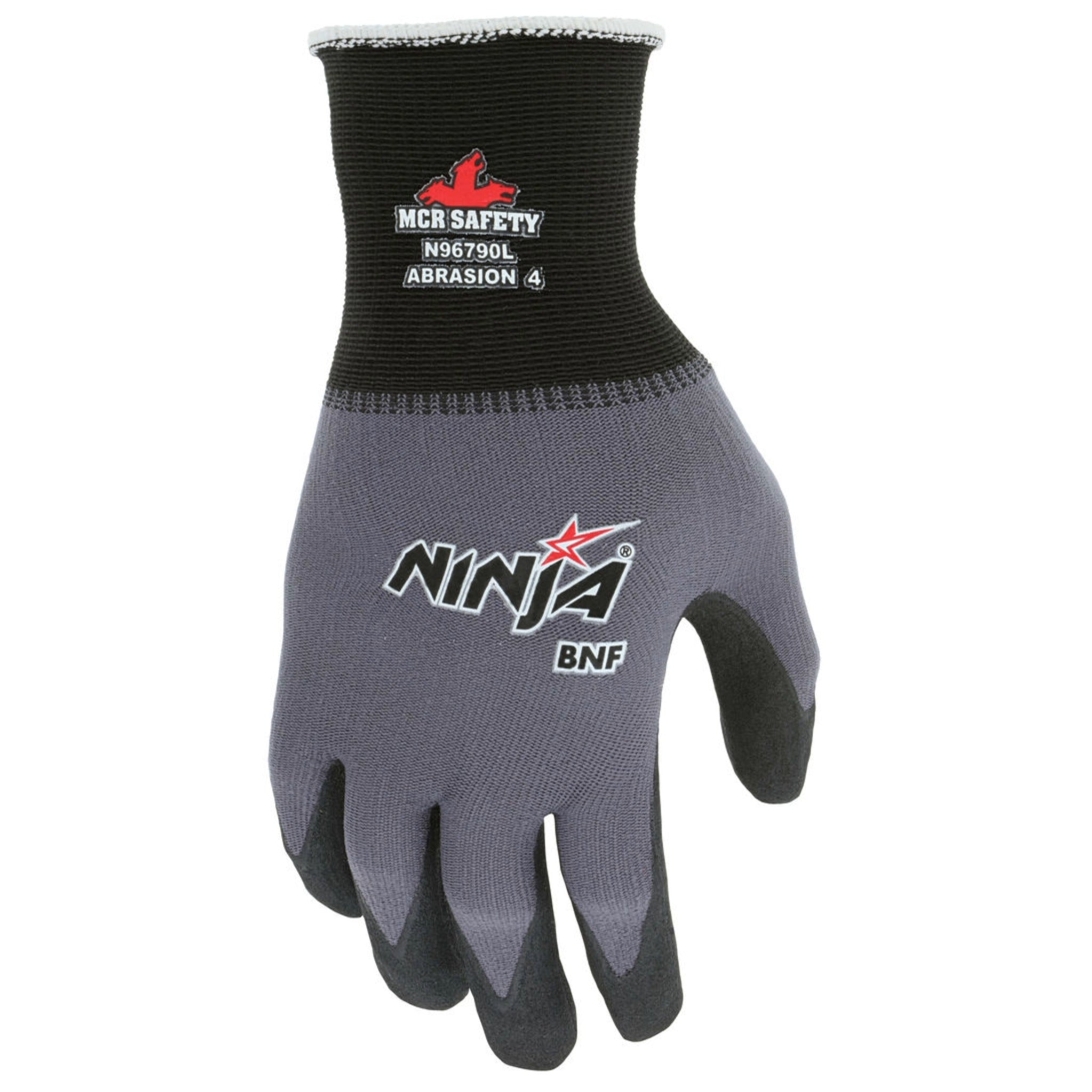 MCR Safety Ninja BNF N96790 Work Gloves, Dorsal
