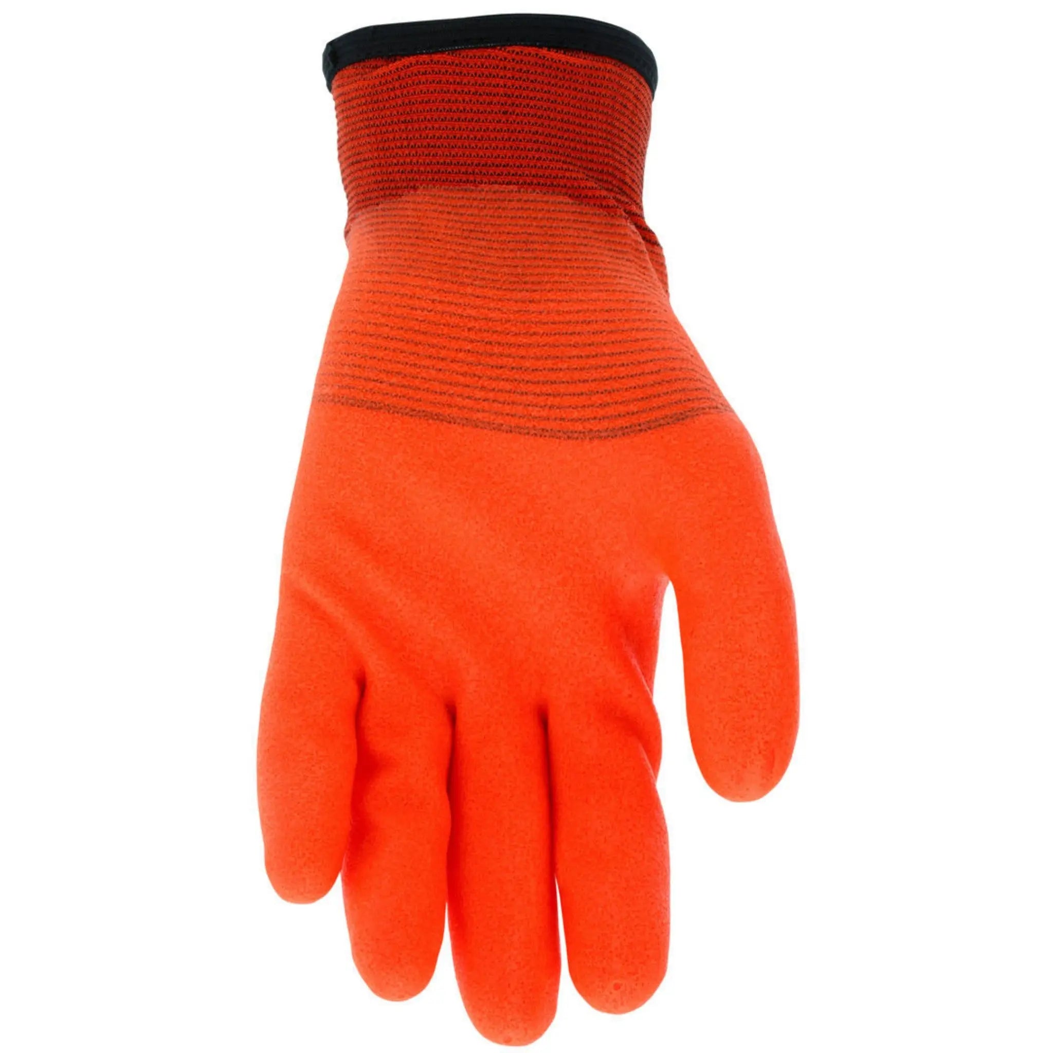 MCR Ninja Ice N9690FCO 15 Gauge Insulated Work Gloves, Hi Vis Orange, 1 Dozen 
