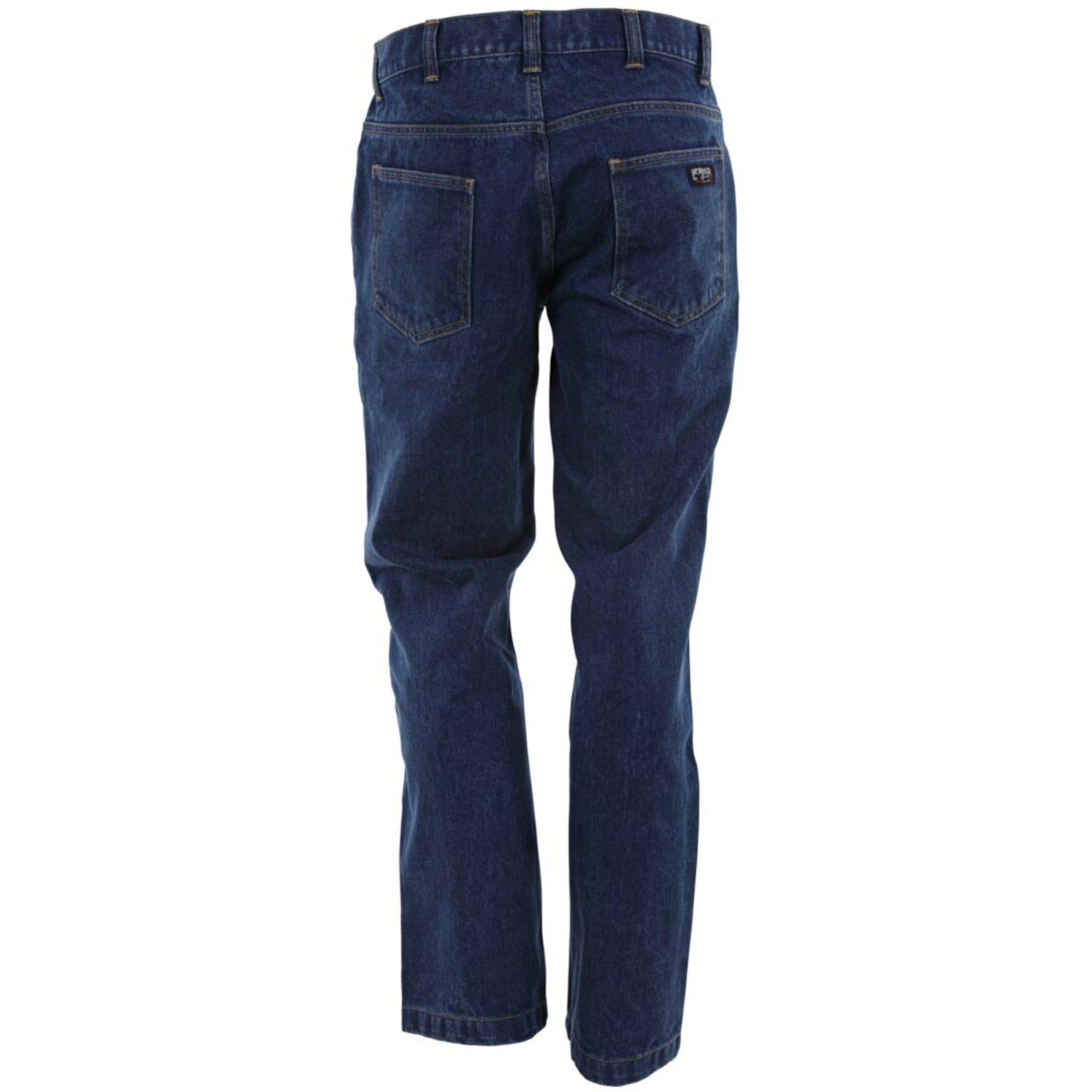 MCR Safety P1D FR Work Jeans, Back View