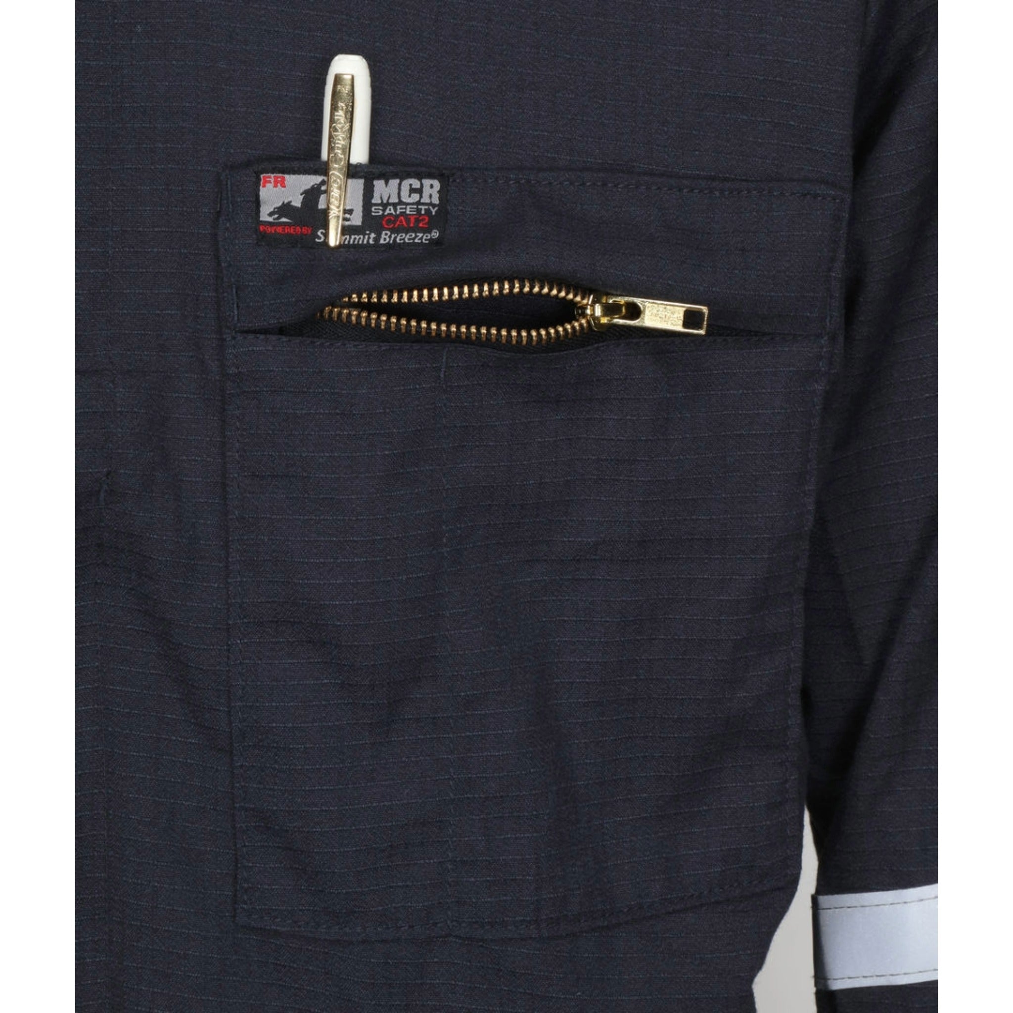 MCR Safety Summit Breeze SBC1012 Coverall, Pocket4