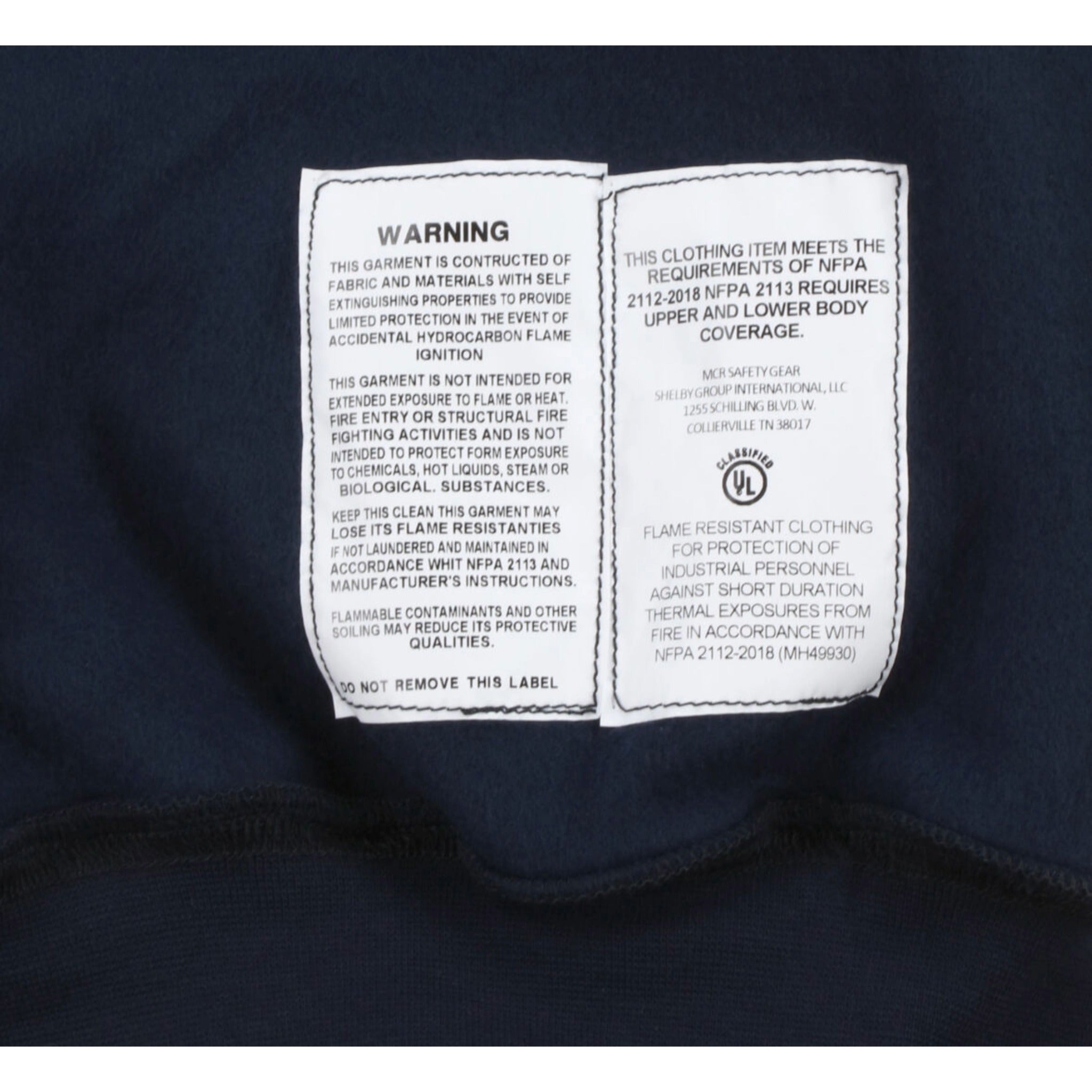 MCR Safety SS2N Sweatshirt, Details