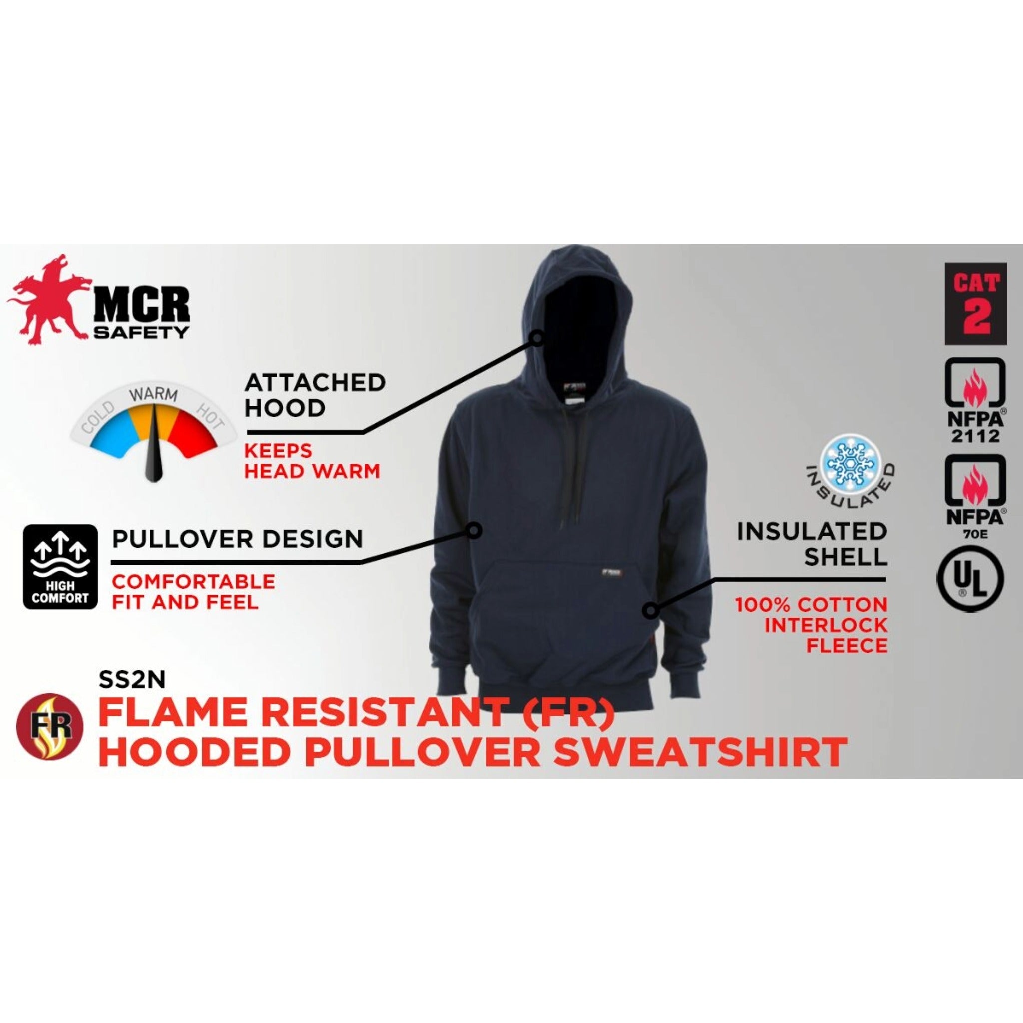 MCR Safety SS2N Sweatshirt, Details_2