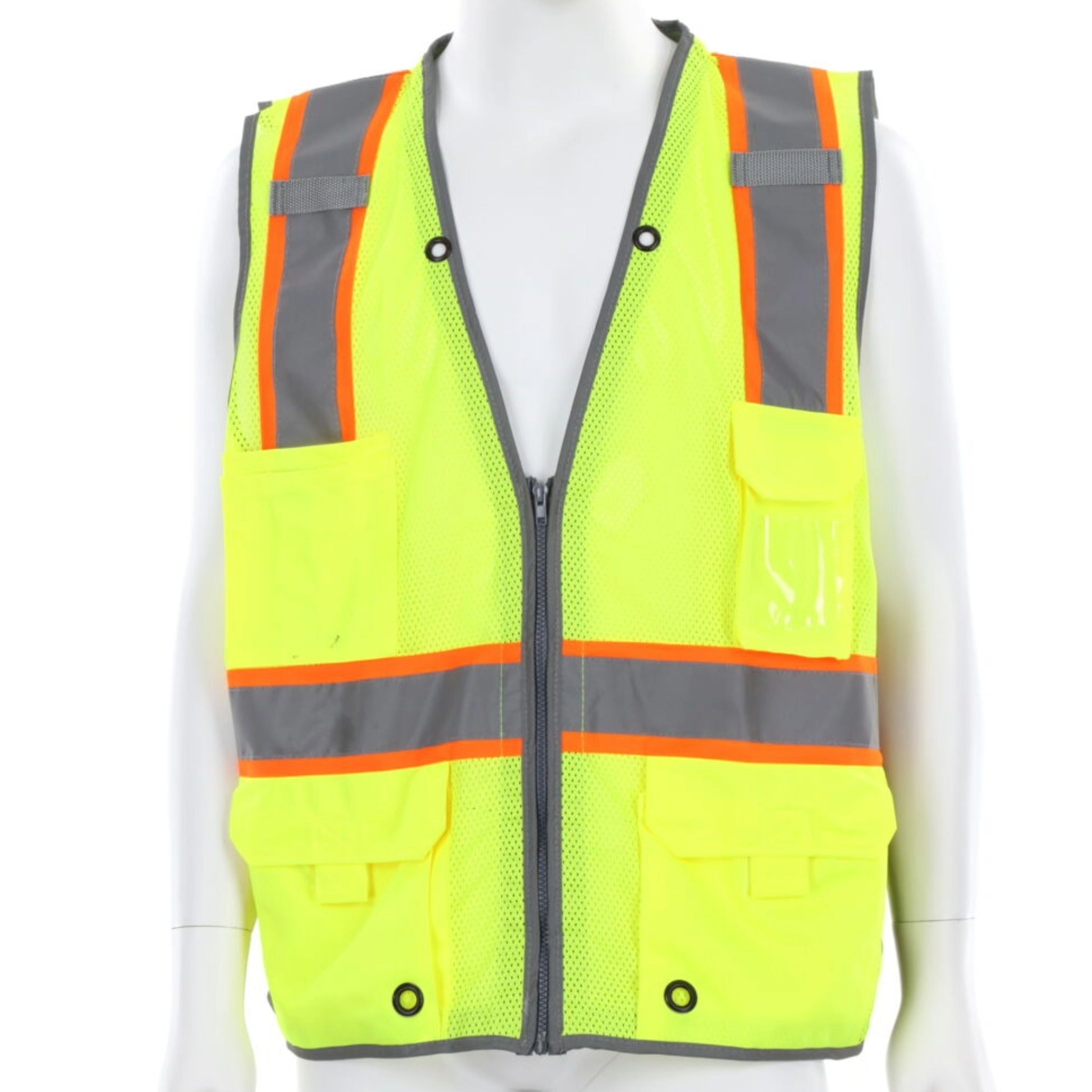 MCR Safety Luminator SURVCL2L Safety Vest, Main Image
