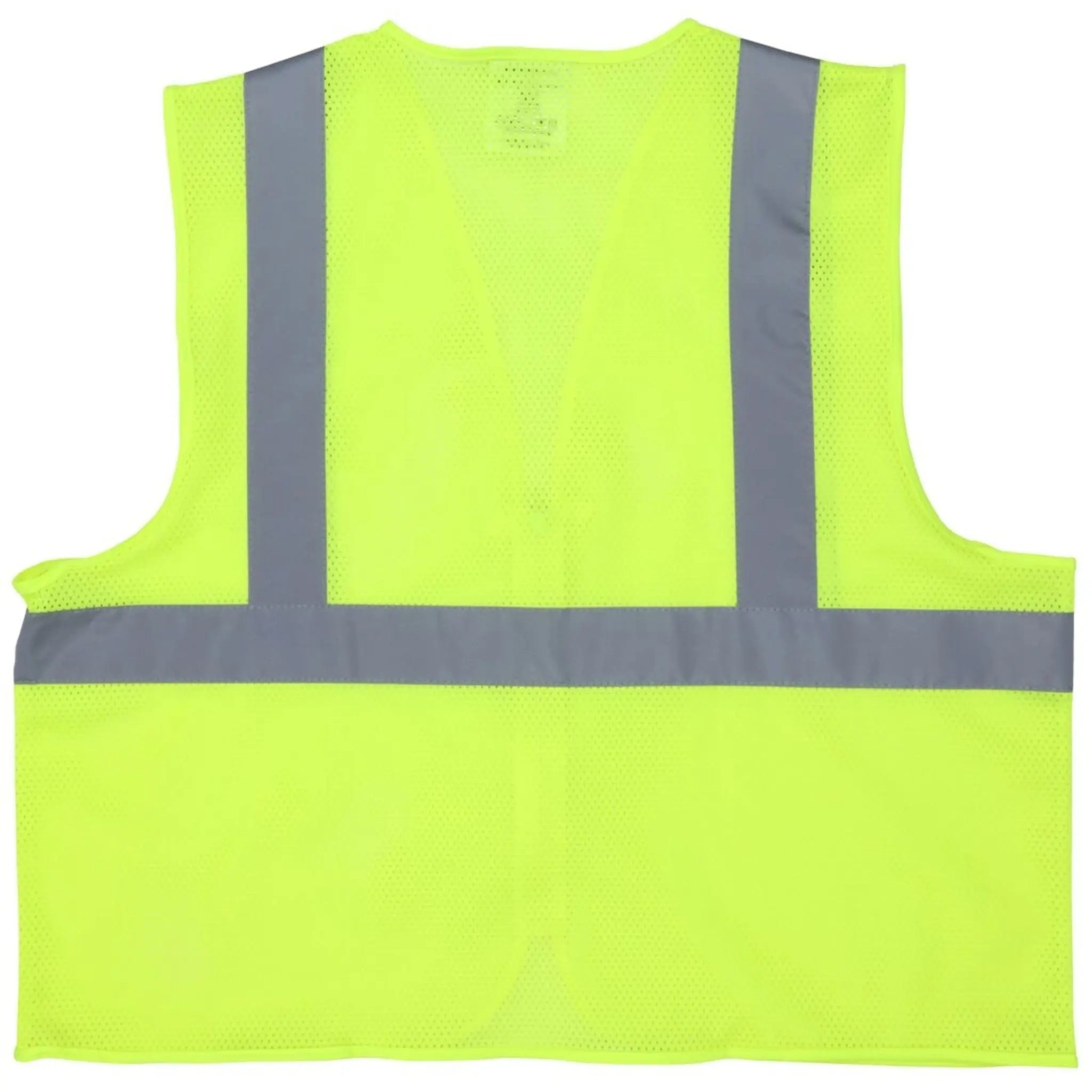 MCR Safety Luminator V2CL2MLZ Safety Vest, Back View