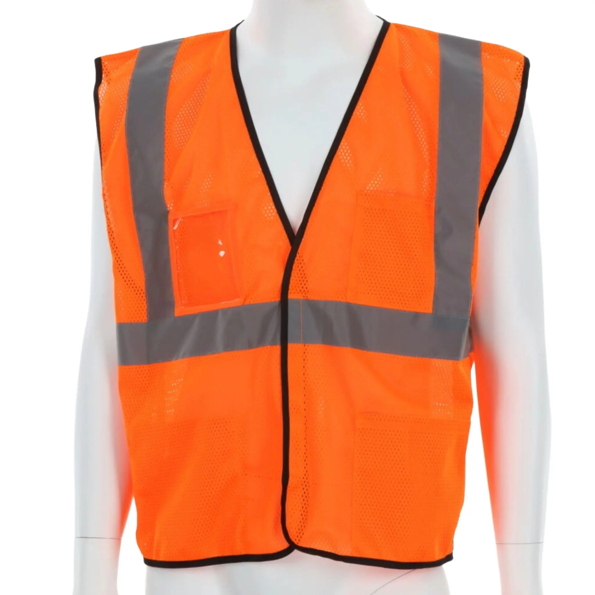 MCR Safety Luminator VCL2MO Class 2 Hi-Vis Reflective Mesh Safety Vest