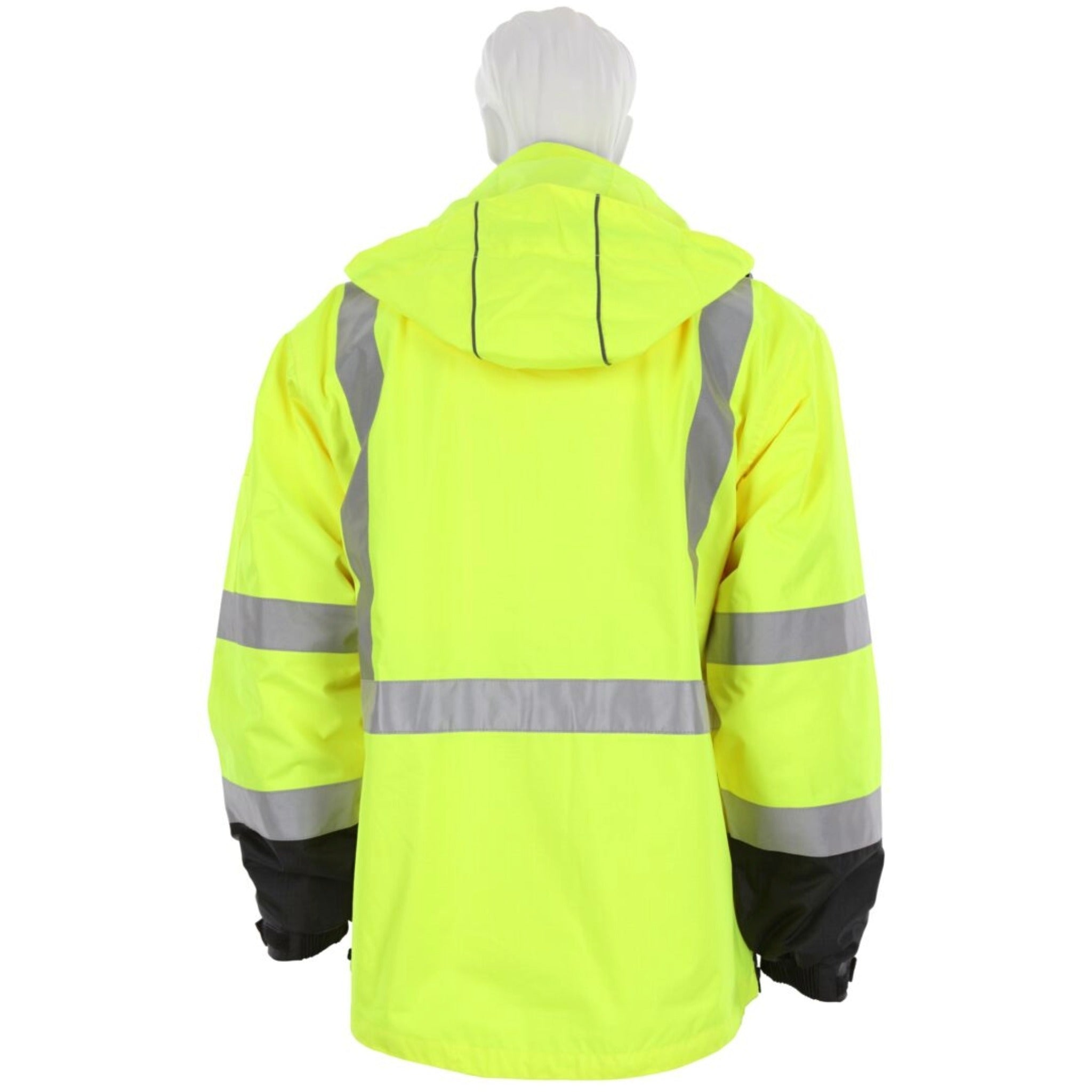 MCR Safety VT238JH Winter Jacket, Back View 2.0