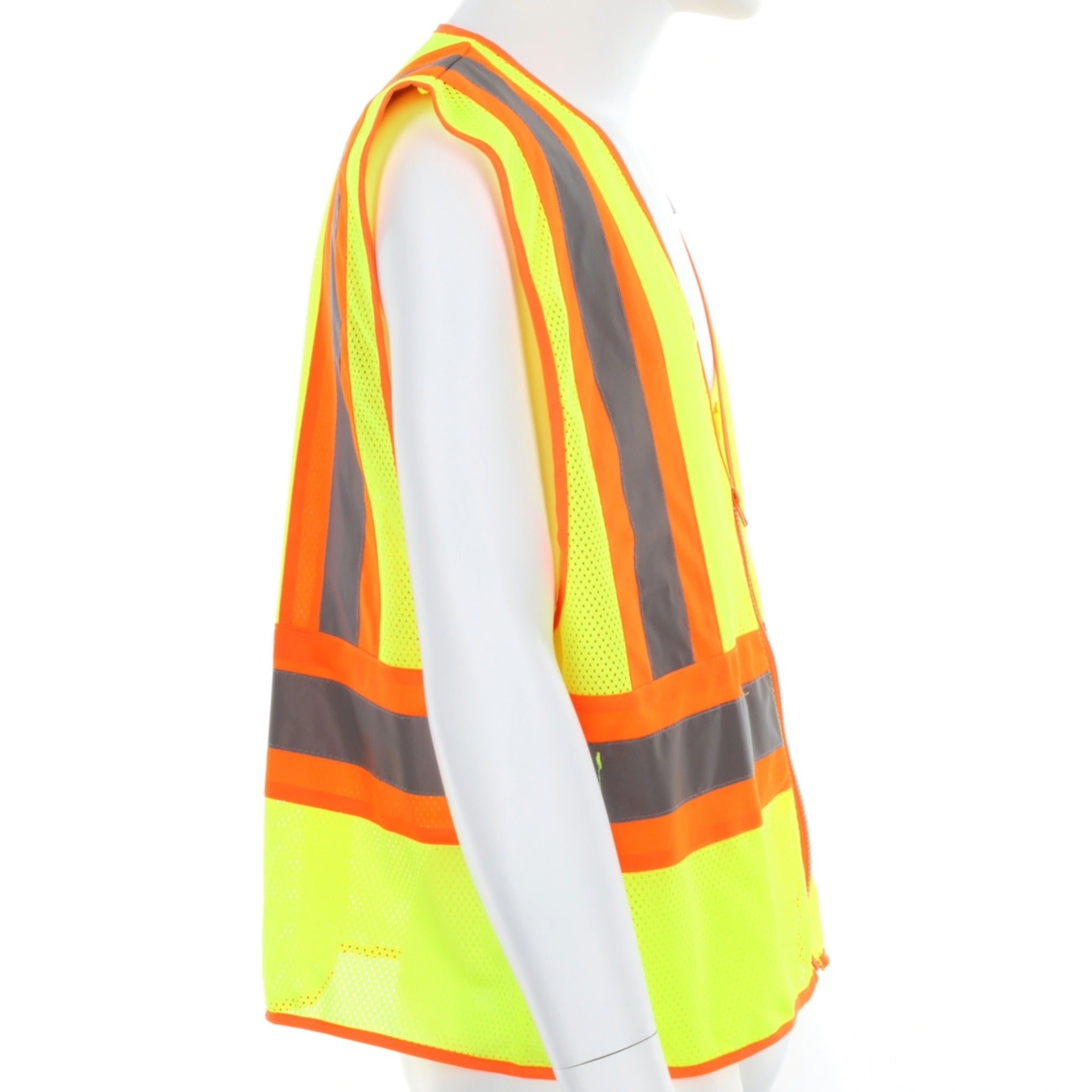 MCR Safety Luminator WCCL2L Safety Vest, Side View