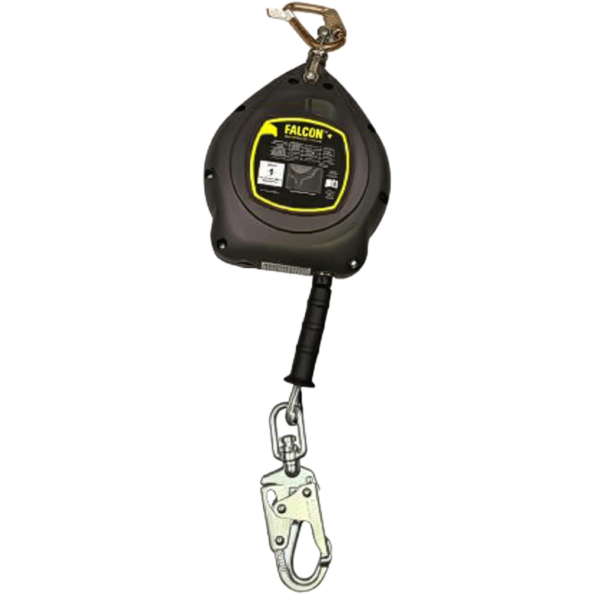 Honeywell Miller Falcon+ MFS-OGC1-02/50FT Self-Retracting Lifeline, with Galvanized Steel Cable, Steel Swivel Snap Hook-Main_Image