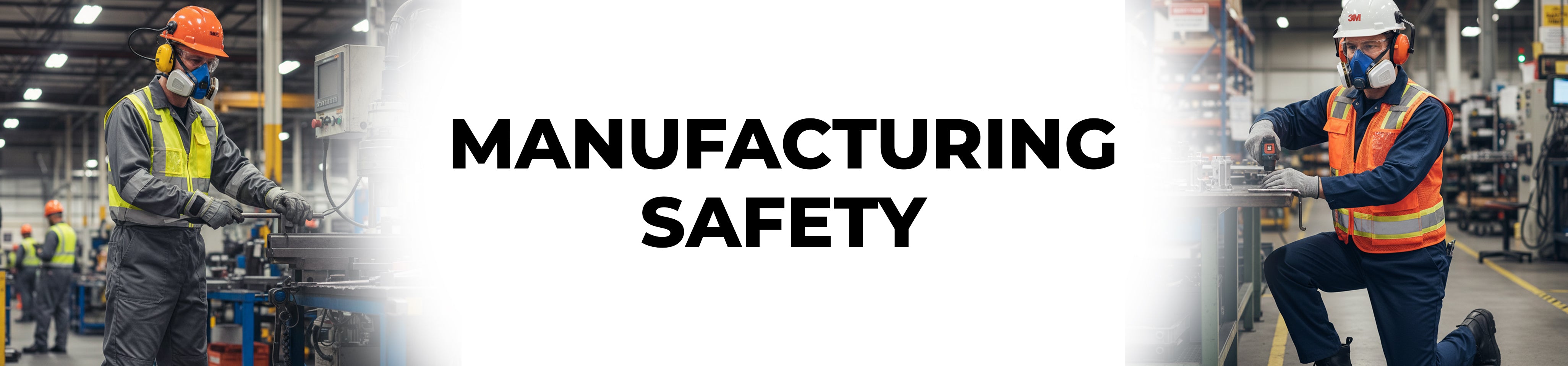 Production Safety Risk Manufacturing Safety | Industrial Safety PPE for Dangerous Work Areas