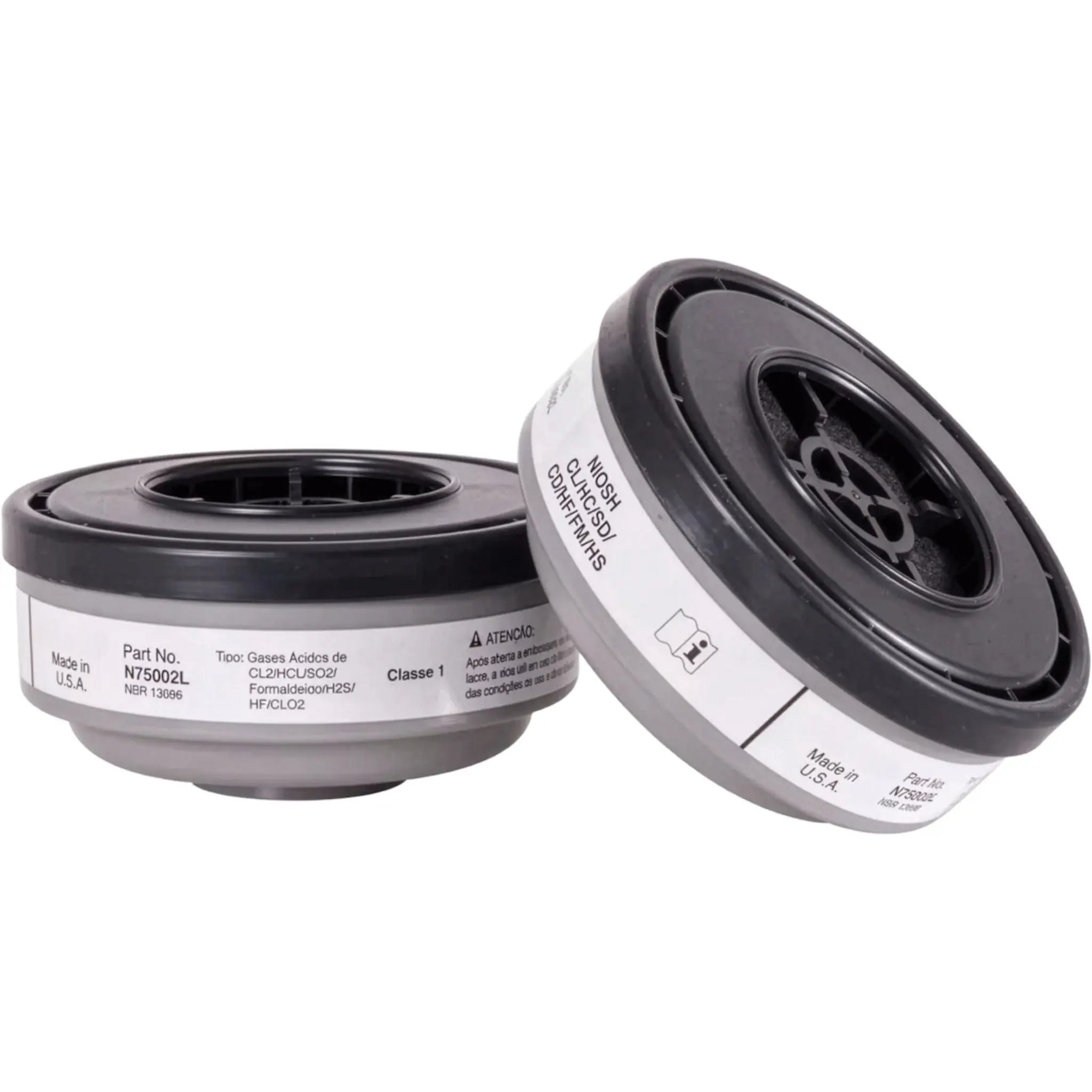 Honeywell North N75002L Acid Gas Respirator Cartridge-Main_Image