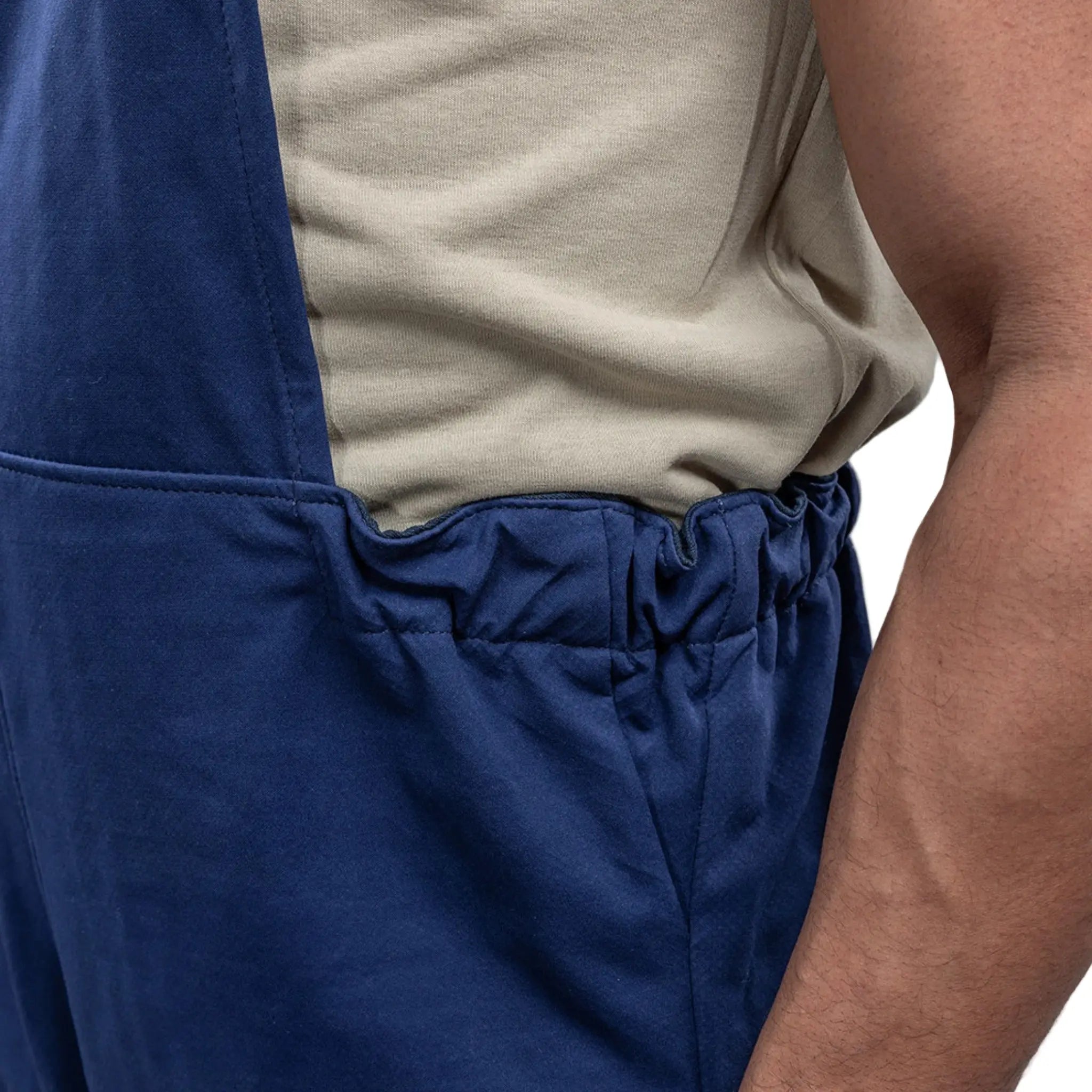 National Safety Apparel Enespro ARC40B ArcGuard Performance 40 Cal Arc Flash Bib Overall, Blue, 1 Each 