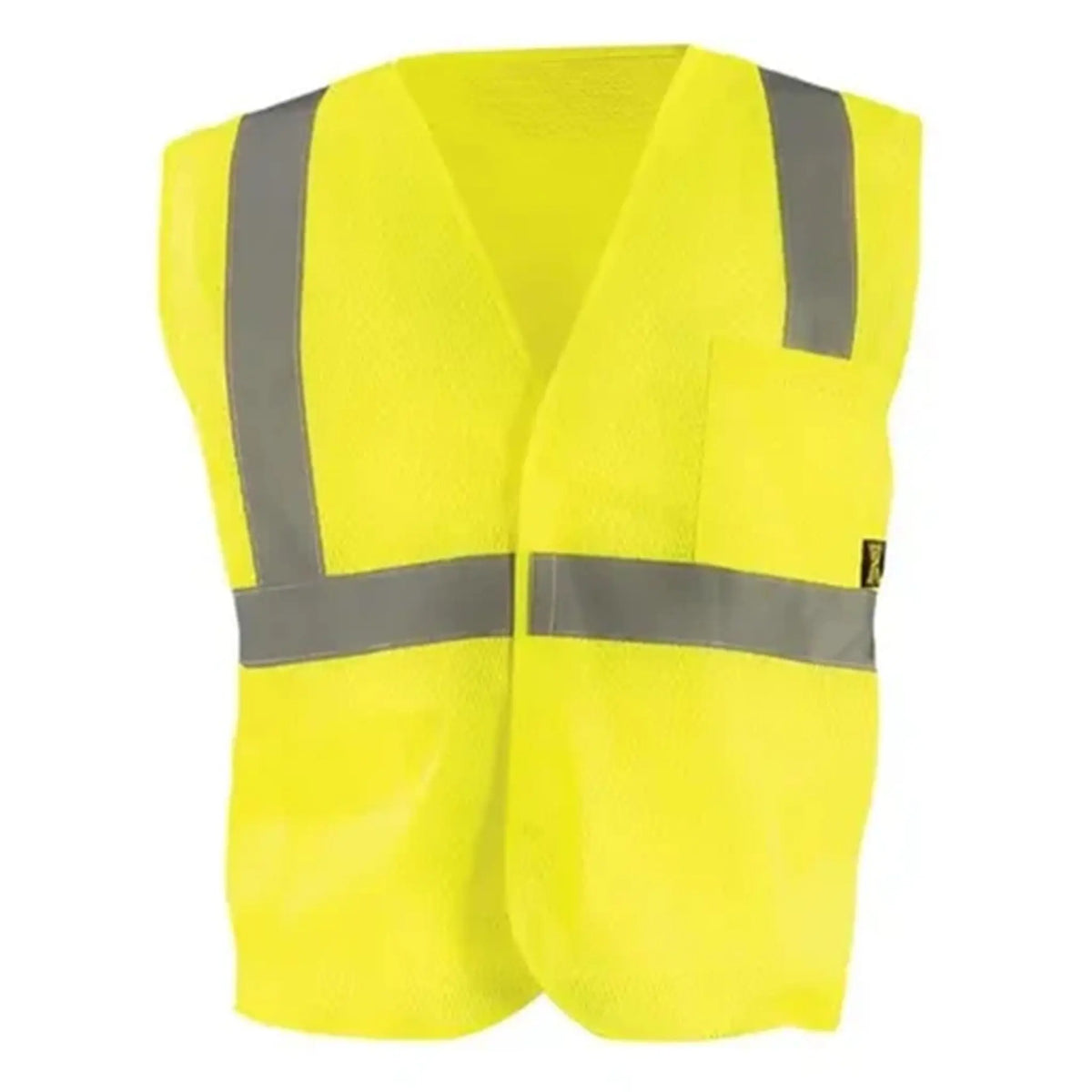 Occunomix Value Mesh Standard - Safety Vest, Yellow, Front