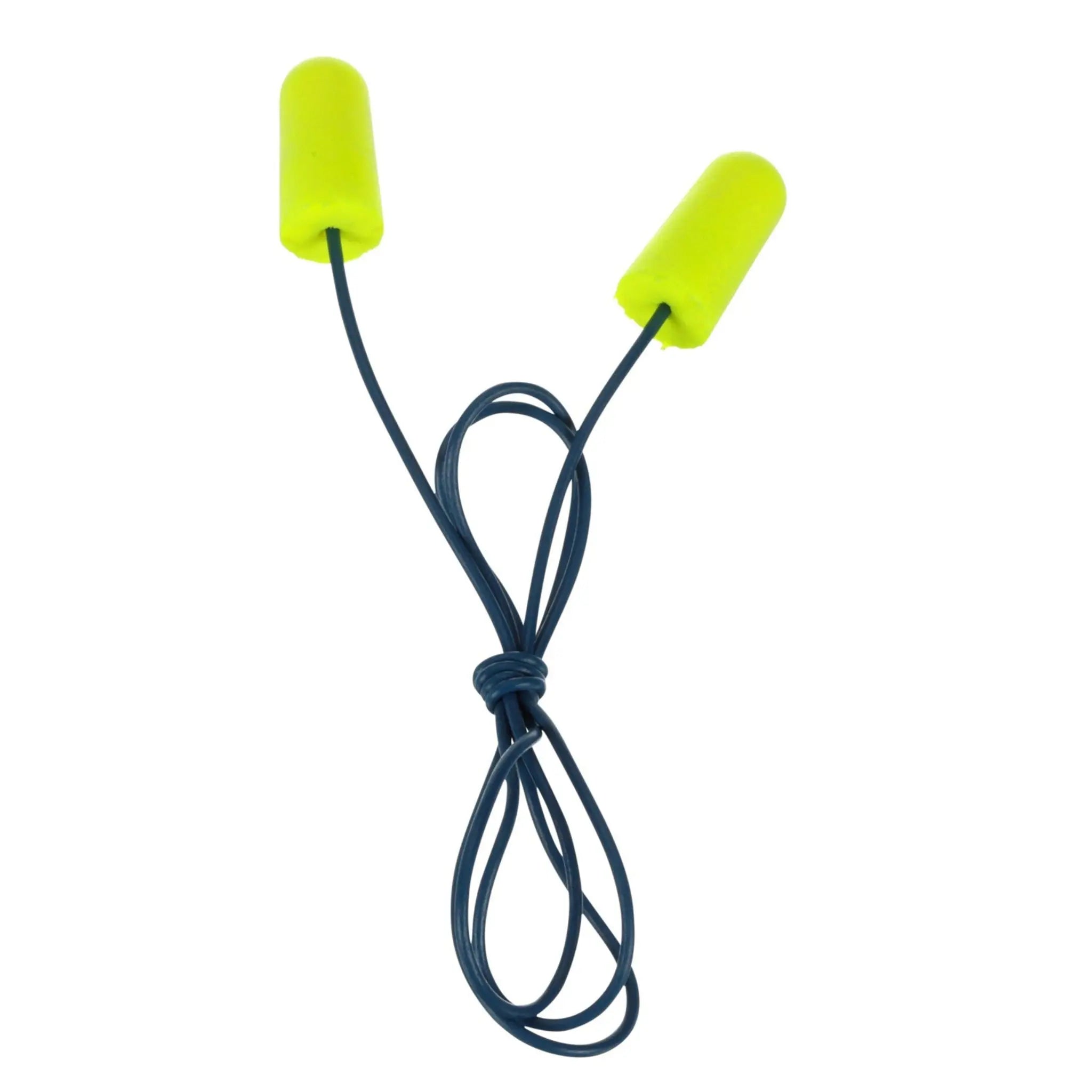 3M E-A-Rsoft SuperFit Metal Detectable Corded Earplugs, Yellow, Corded, Box of 200 