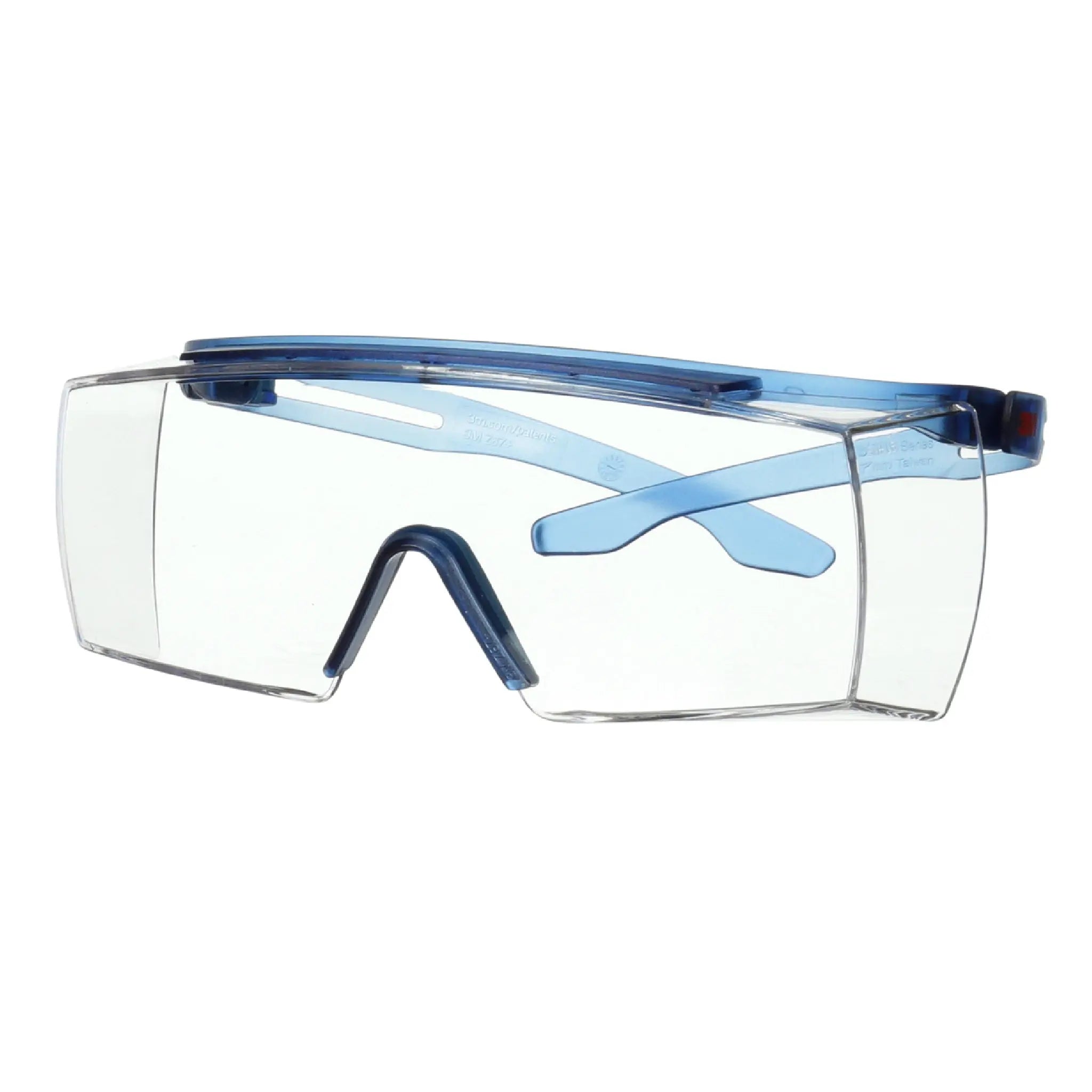 3M SecureFit 3700 Series, SF3701SGAF-BLU, Blue Temple, Scotchgard

Anti-Fog Coating, Clear OTG AF-AS lens, 10 per case 