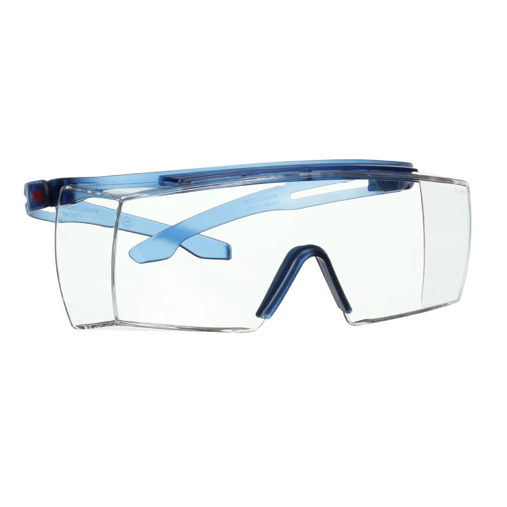 3M SecureFit 3700 Series, SF3701SGAF-BLU, Blue Temple, Scotchgard

Anti-Fog Coating, Clear OTG AF-AS lens, 10 per case 