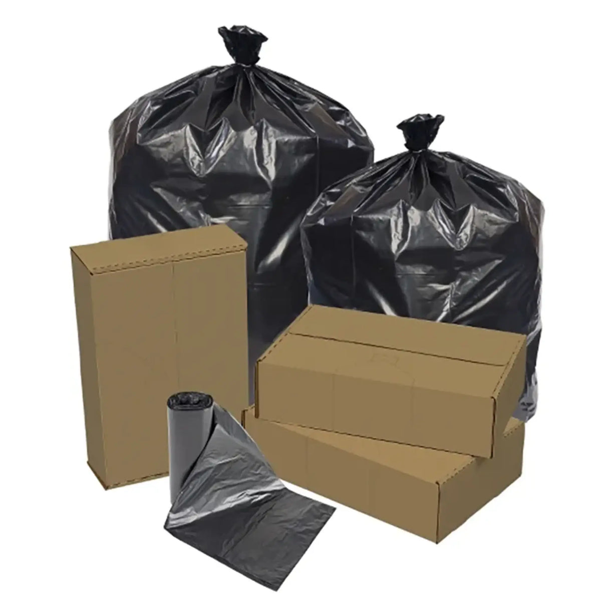 PITT PLASTICS EC404612K ECO Strong Can Liner, Main Image
