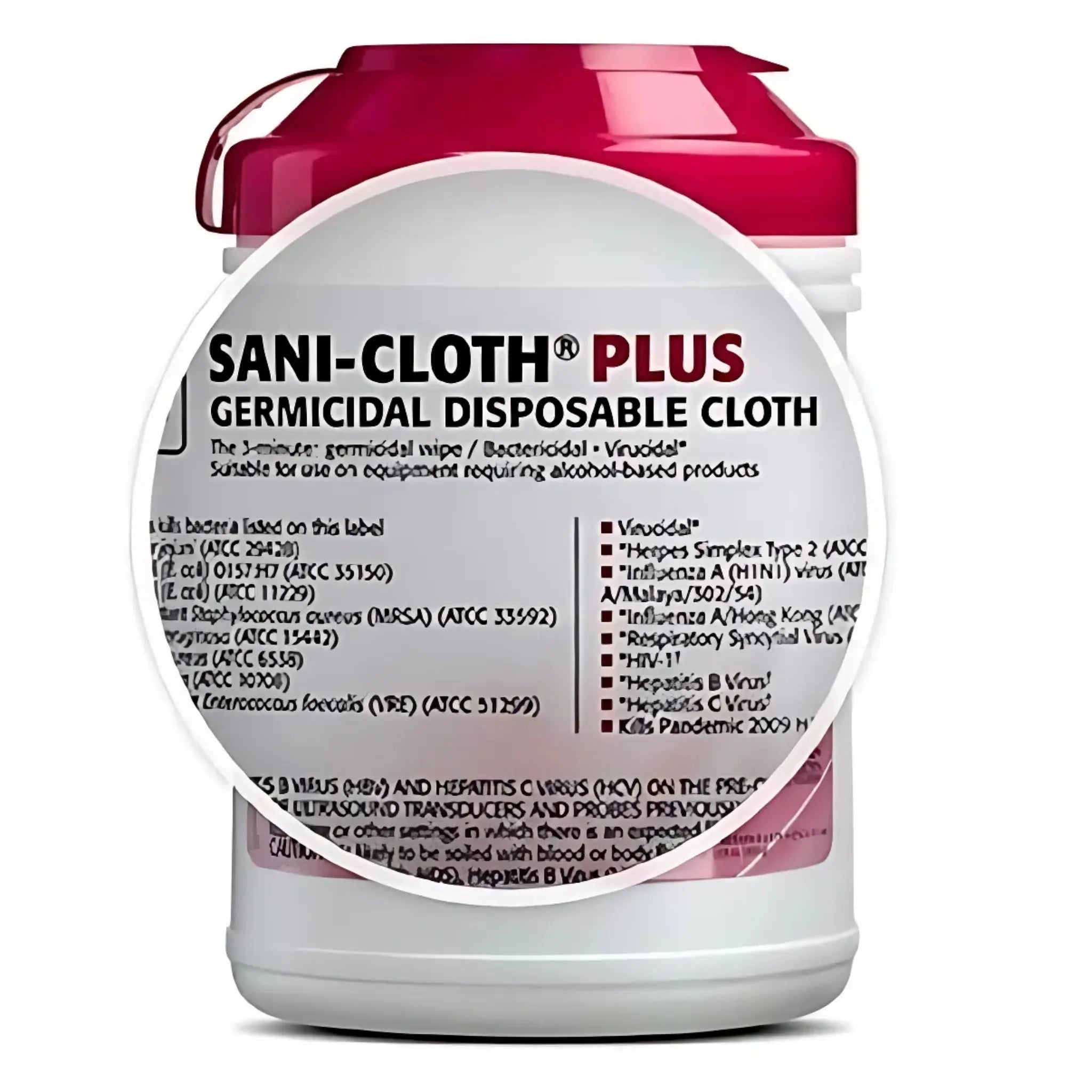 PDI Q89072 Sani-Cloth Plus Surface Germicidal Disposable Cloth,