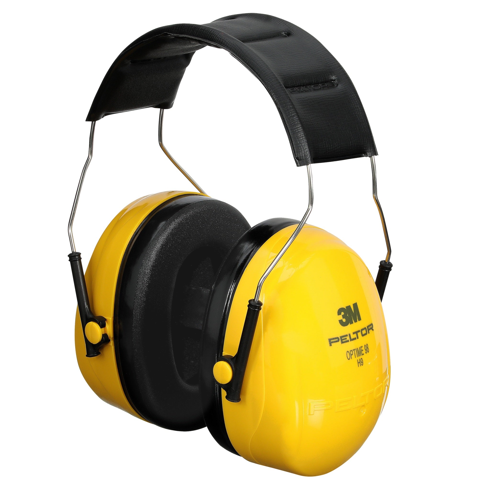 3M PELTOR H9A Optime 98 Earmuffs, Over-the-Head, Case of 10