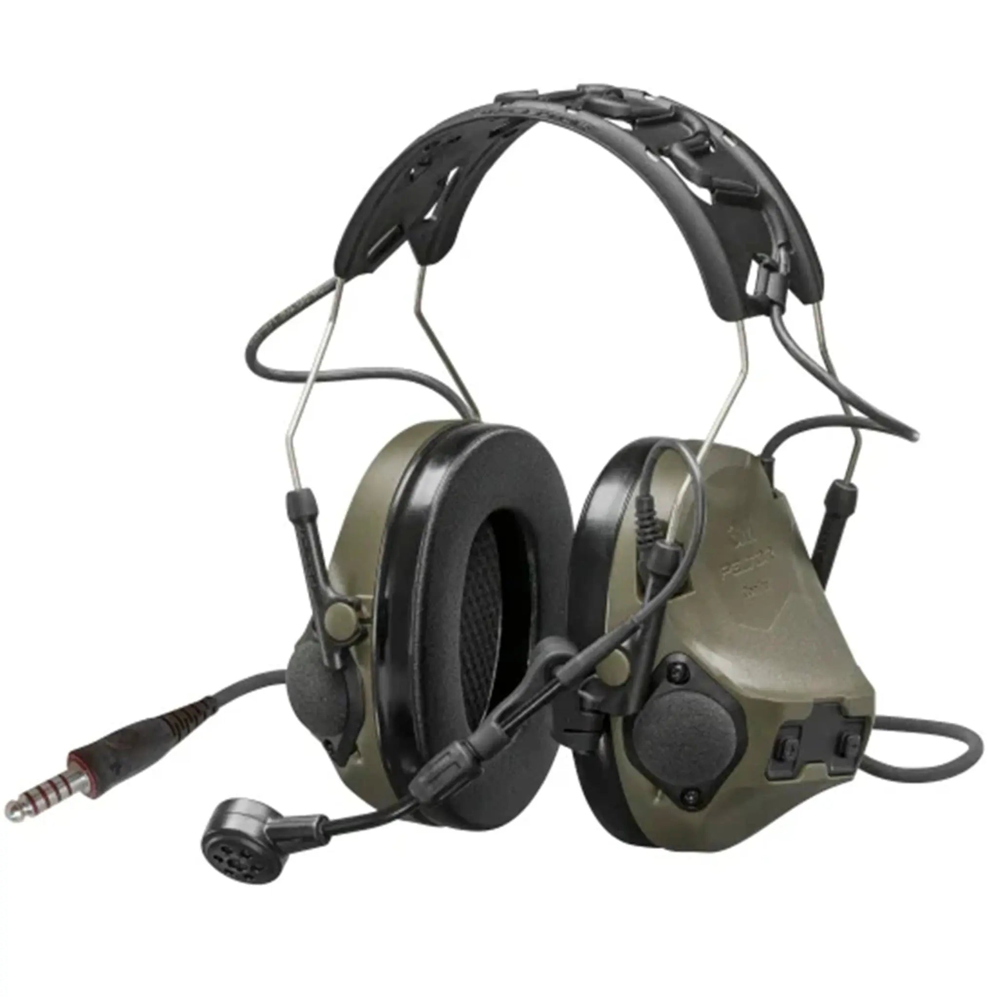 3M PELTOR MT14H418A-92-GN ComTac VIII Multi Comm Headset, Nexus 5-Con, O.D. Green, 2nd Image