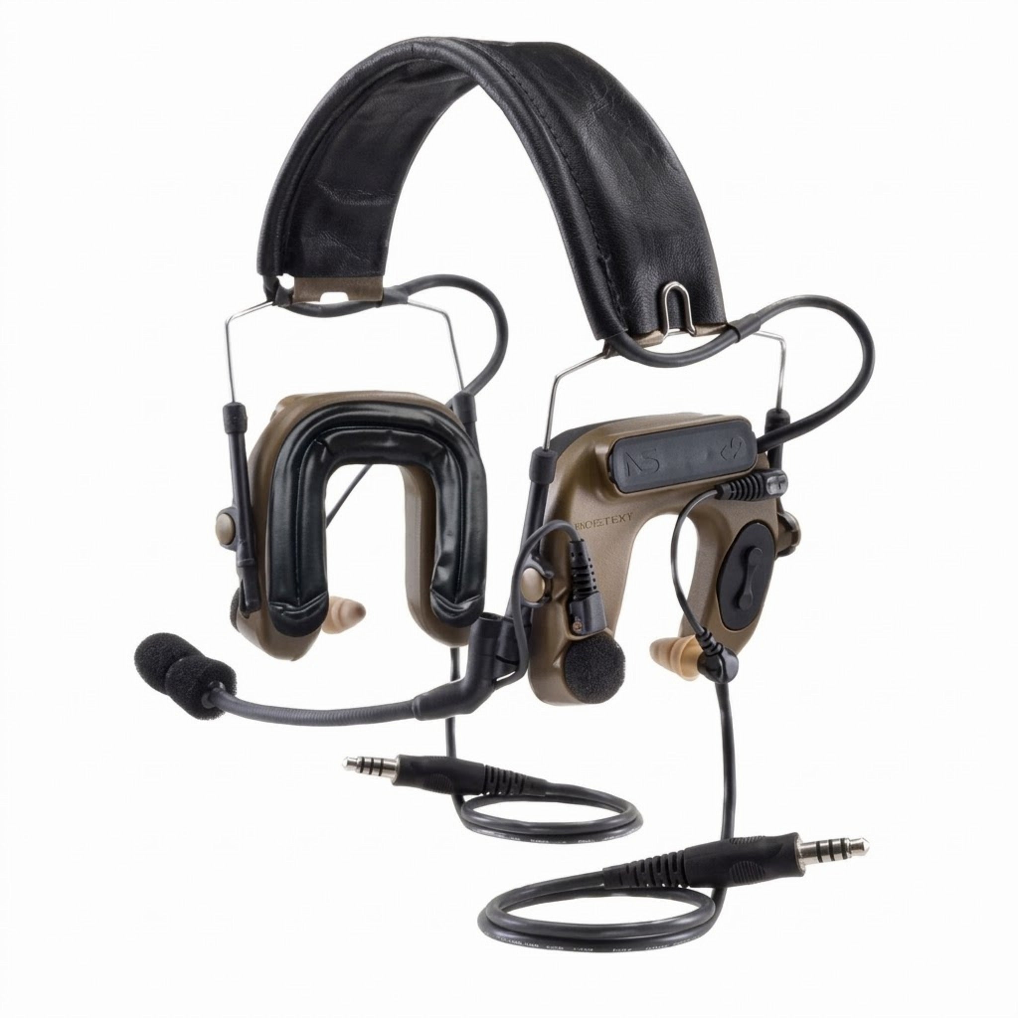 3M MT16H044FB-19 CY Comtac IV Hybrid Communication Headset, Coyote, 1 Each 