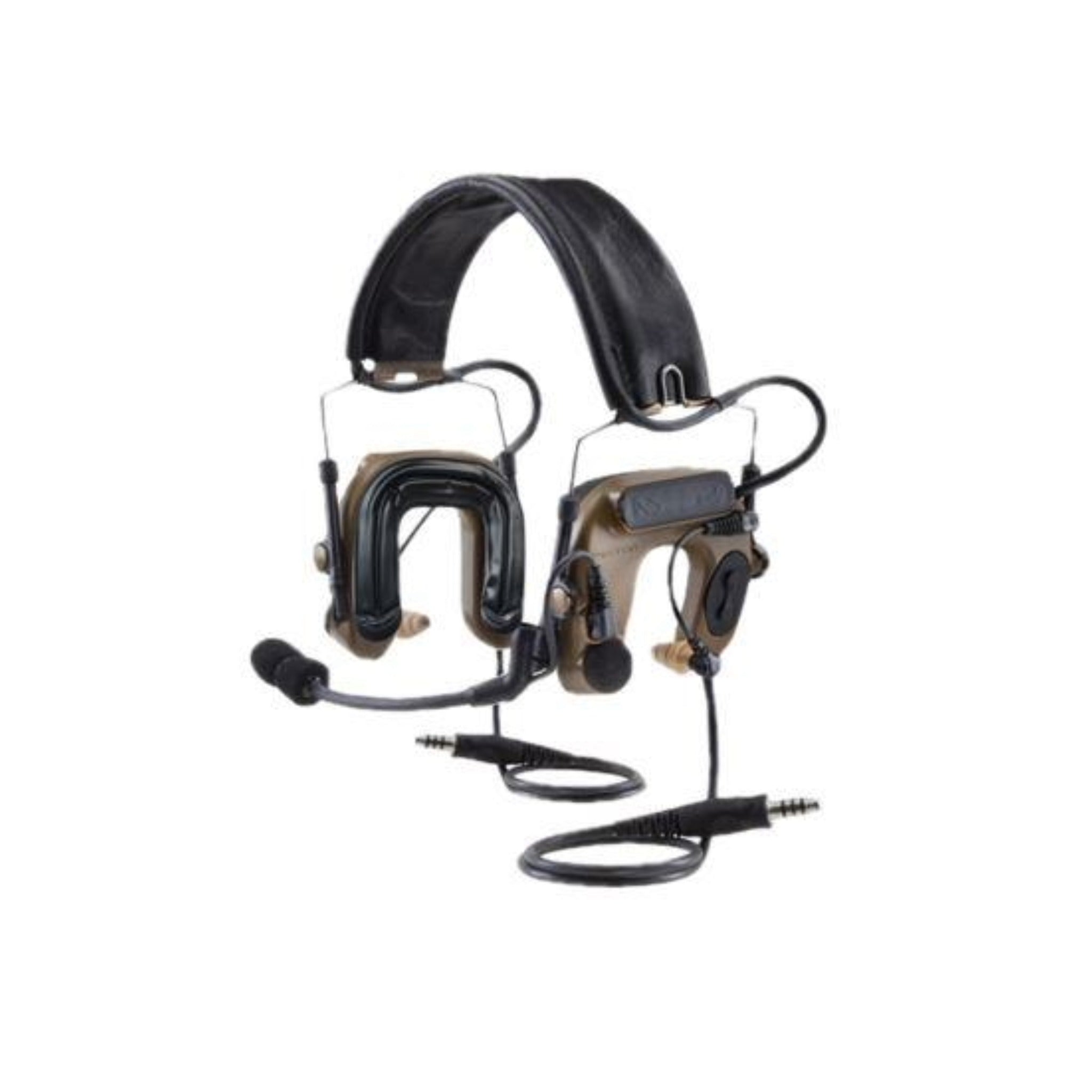 3M MT16H044FB-19 CY Comtac IV Hybrid Communication Headset, Coyote, Main Image