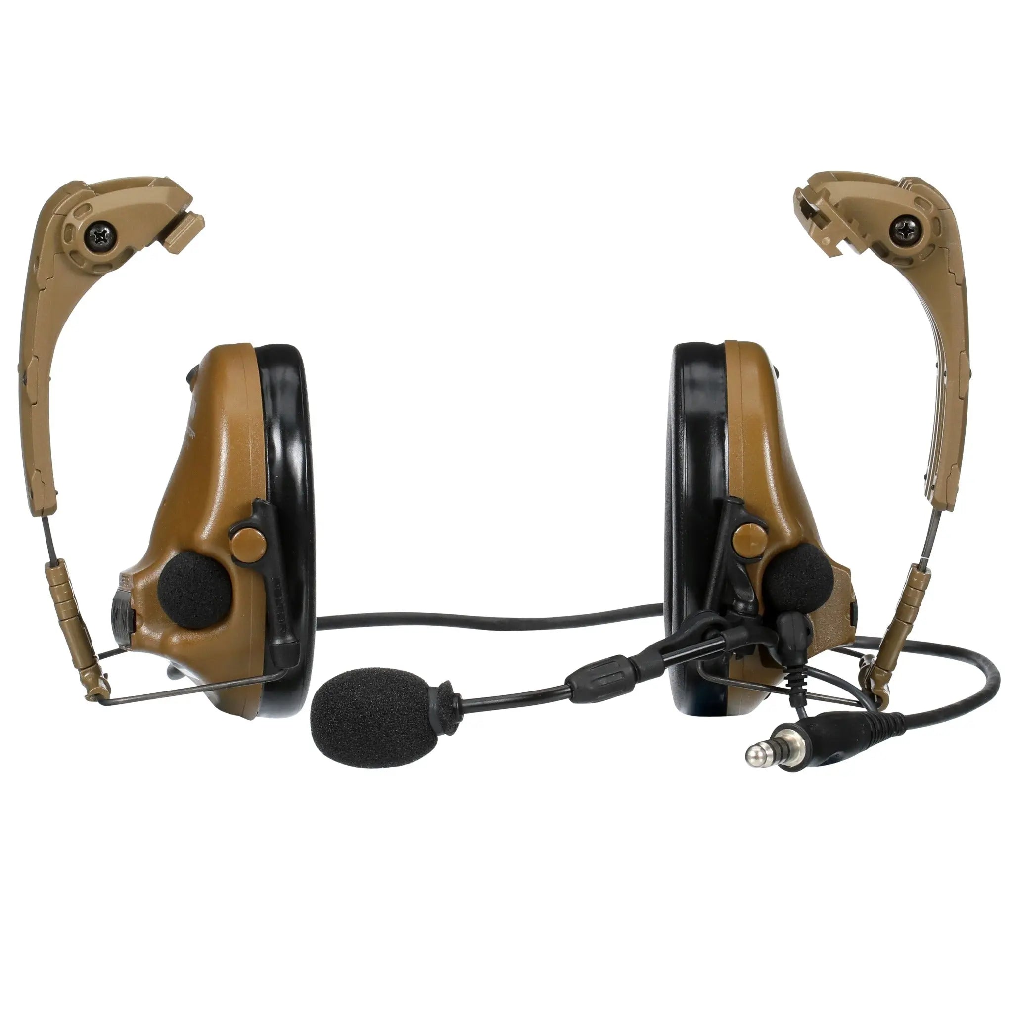 3M™ Peltor™ MT20H682HPS-47N CY ComTac VI NIB Headset , IHPS Attachment, Single Lead, Coyote Brown, center view
