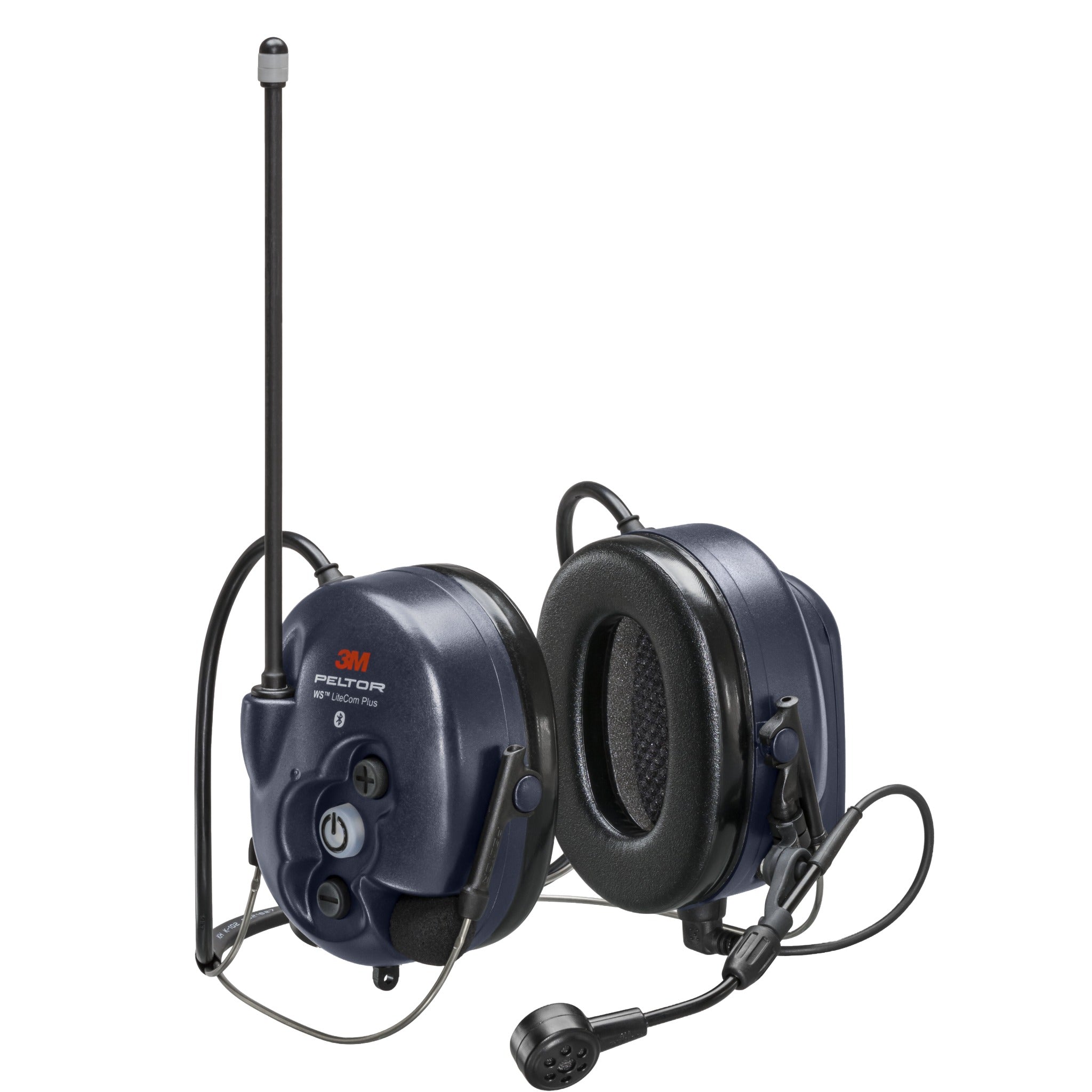 3M Peltor MT73H7B4610WS6NA WS LiteCom Plus Headset, Neckband Style, 1 Each 