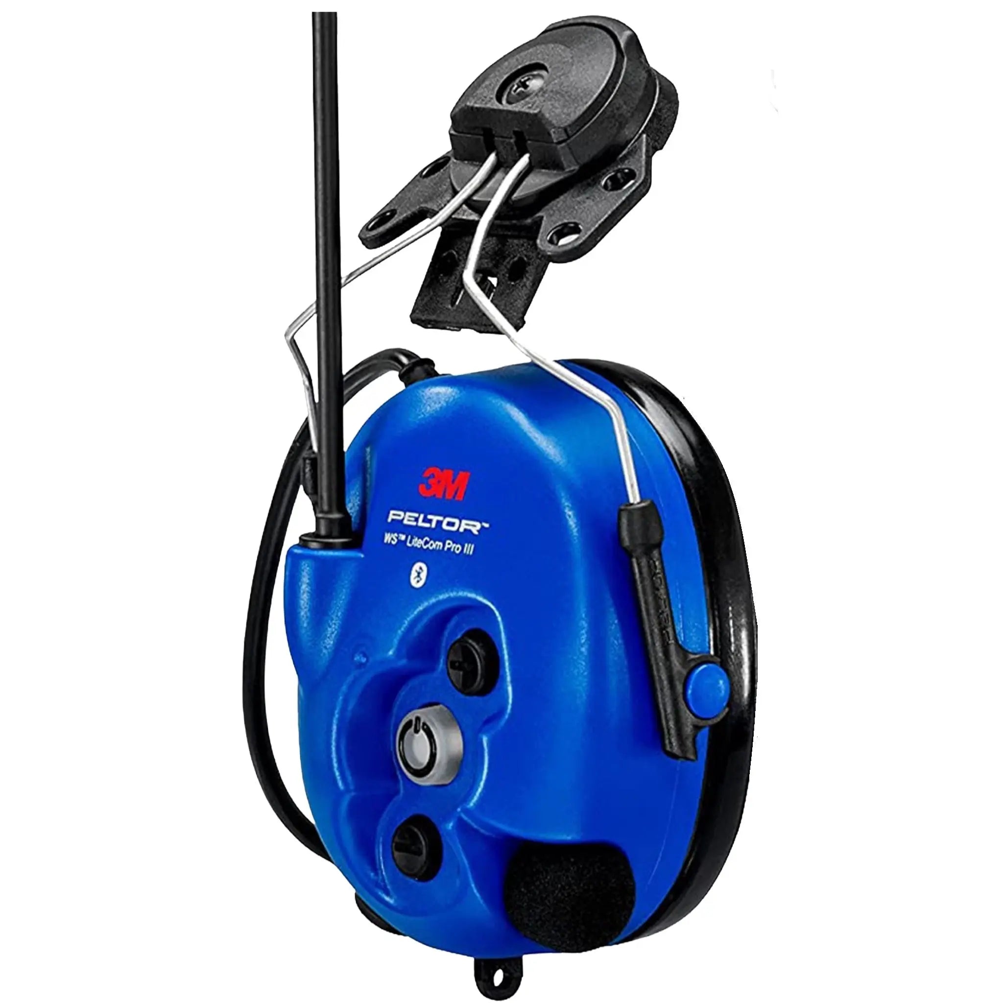 3M Peltor 7100099785 MT73H7P3E4D10NA-50 WS LiteCom PRO III Intrinsically Safe Hard Hat Attached Headset, Royal Blue, 1 Each 