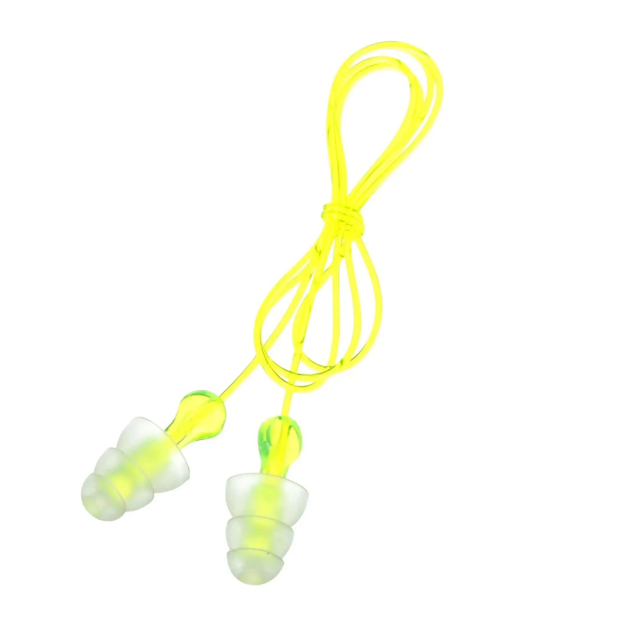 3M Peltor P3000 Next Tri-Flange Earplugs, Clear, Upright