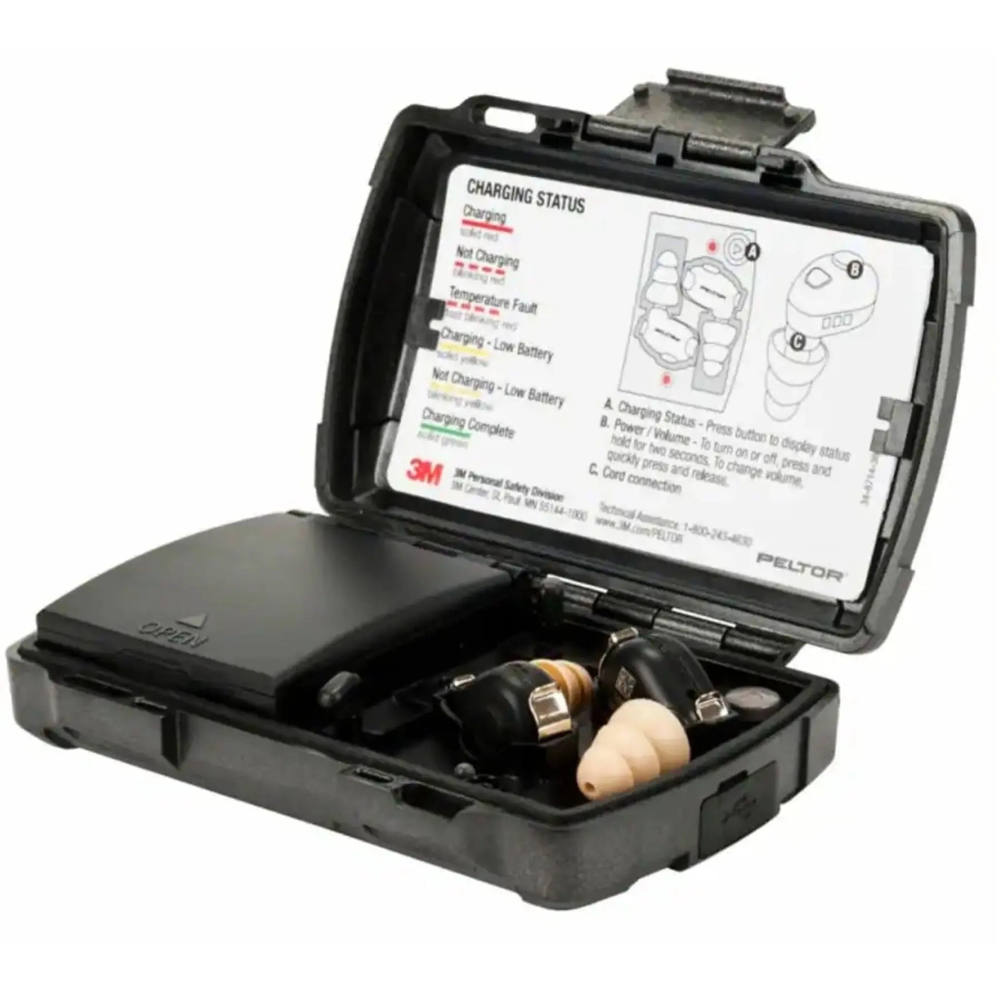 Tactical Ear Plug - Replacement Charging Case-main-image