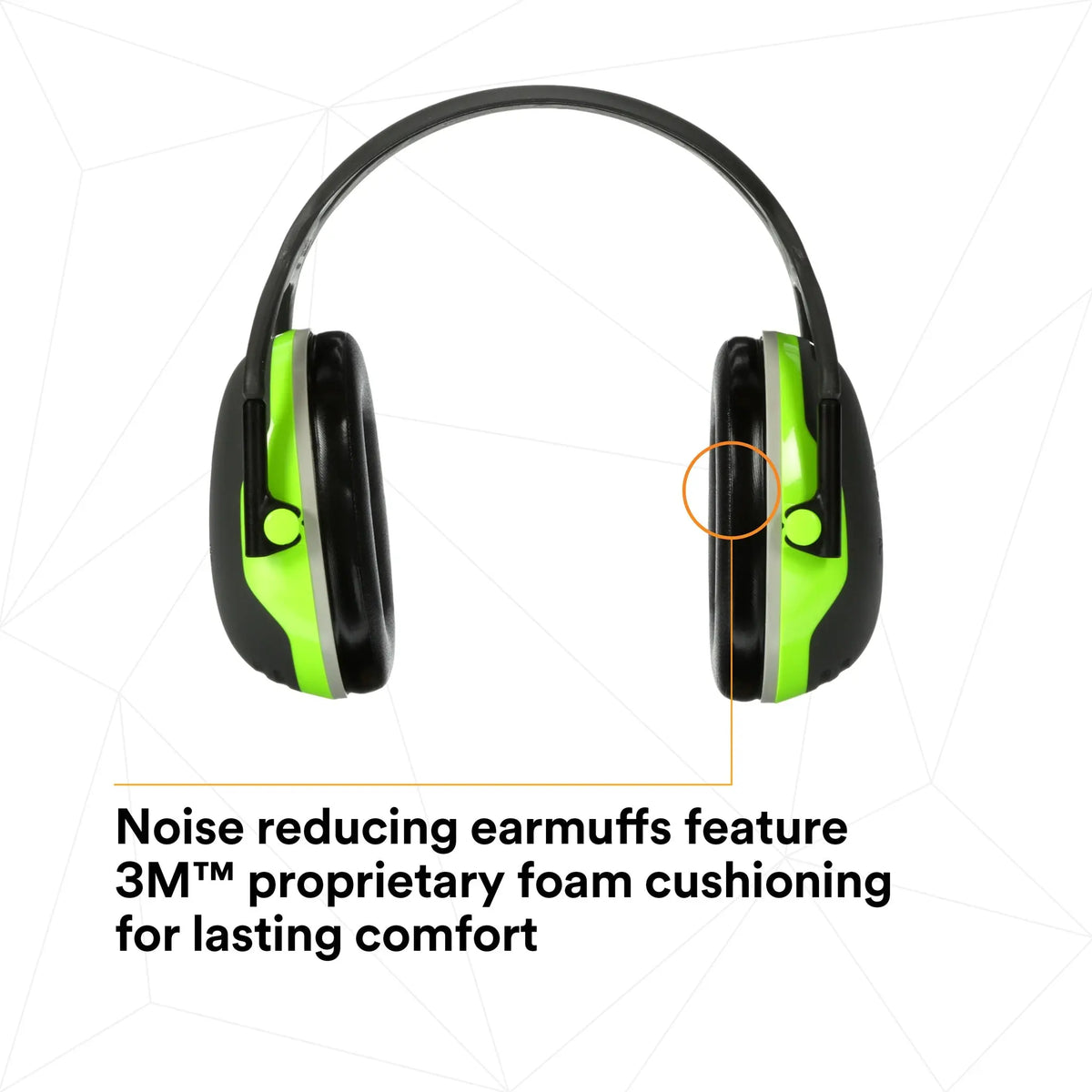 3M Peltor X4A Over-the-Head Earmuffs, Black, Universal, 1 Each, Design for lasting comfort