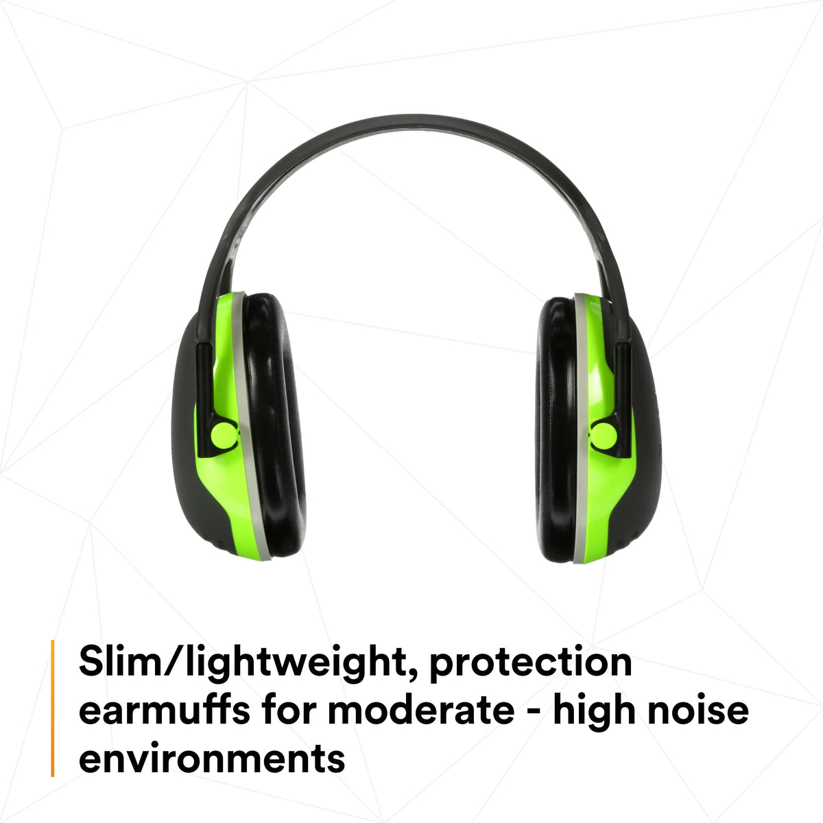 3M Peltor X4A Over-the-Head Earmuffs, Black, Universal, 1 Each, For High Noise Environments