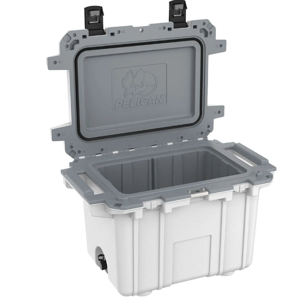 Pelican 50Q-1-WHTGRY Elite Cooler, White/Gray, 1 Each, Inside View