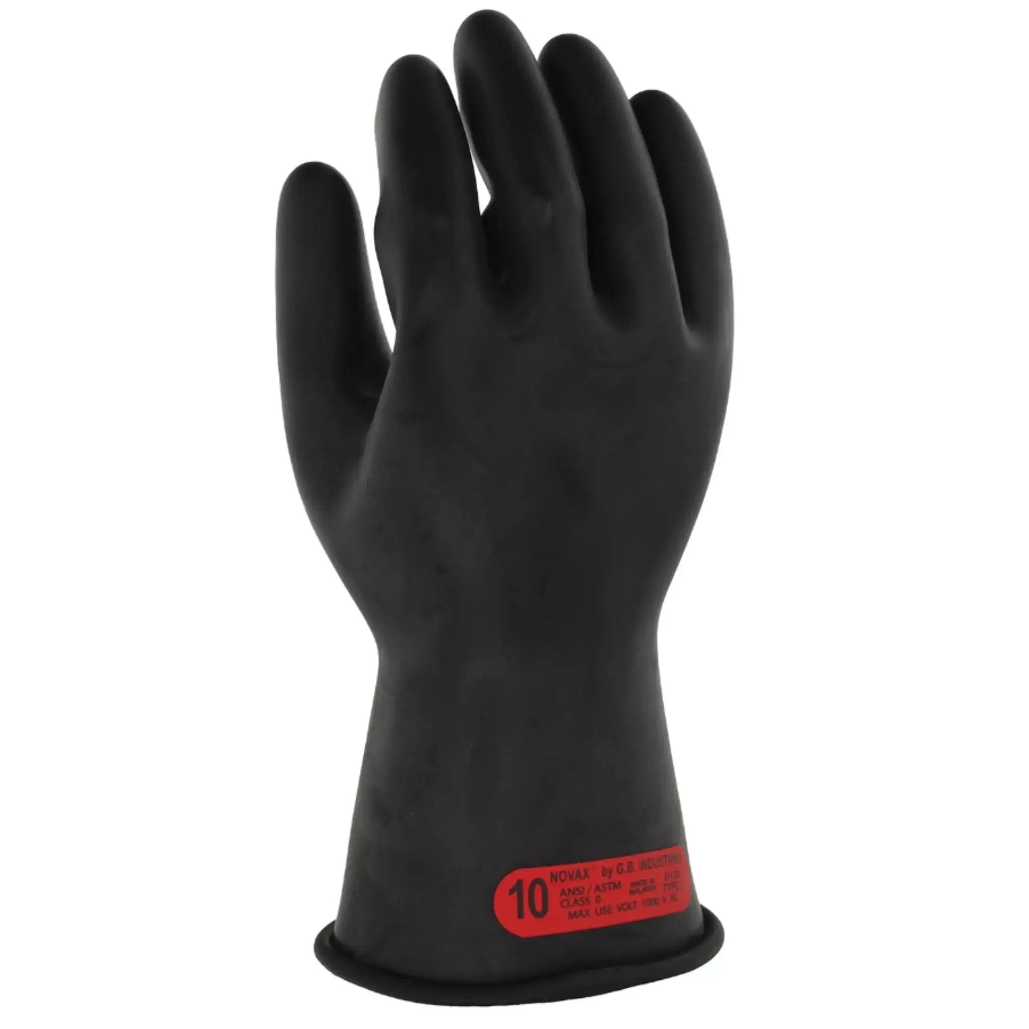 PIP Novax 150-0-11 Class 0 Rubber Insulating Gloves, Back View