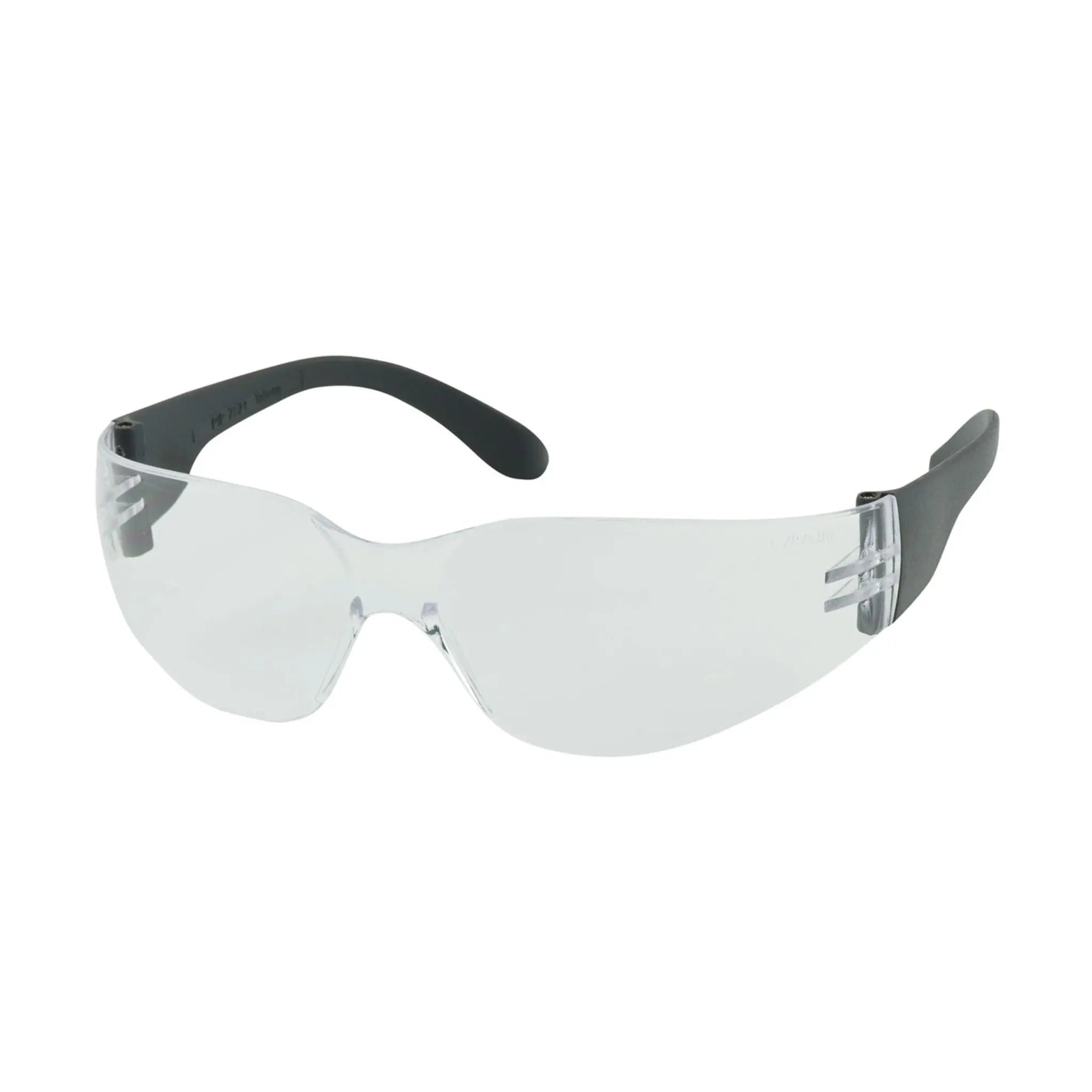 PIP Zenon Z12 250-01-0000 Rimless Safety Glass with Anti Scratch Coating, Black Temple, Clear Lens_Main_Image