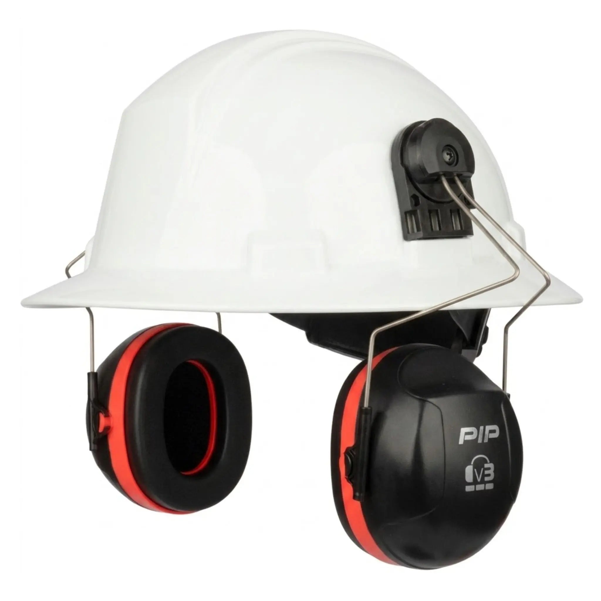PIP V3 263-V3FB Full Brim Mounted Passive Ear Muff - NRR 27, 1 Pair 