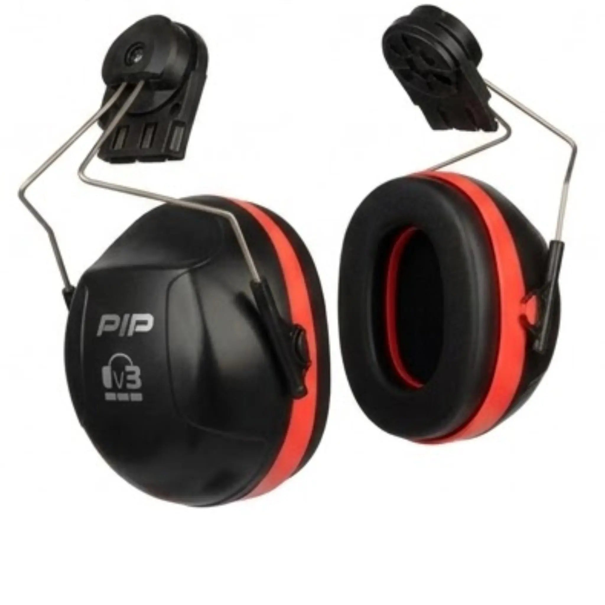 PIP V3 263-V3FB Full Brim Mounted Passive Ear Muff - NRR 27, 1 Pair 