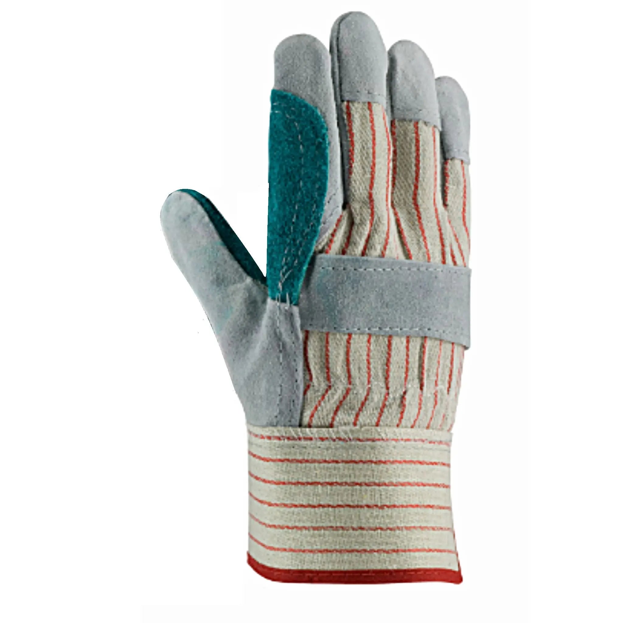 PIP 85-7512J Double Leather Palm Gloves with Safety Cuff, Back