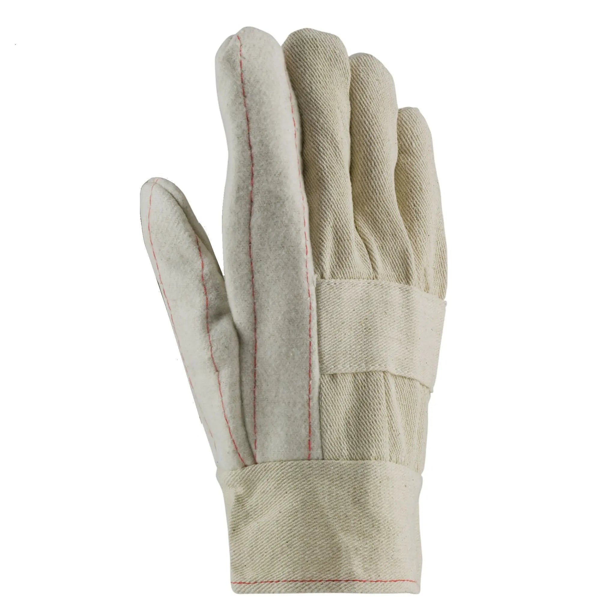 PIP 94-932 Hot Mill Gloves, 32 oz., 3-Layer Burlap Lined, Back of Hand