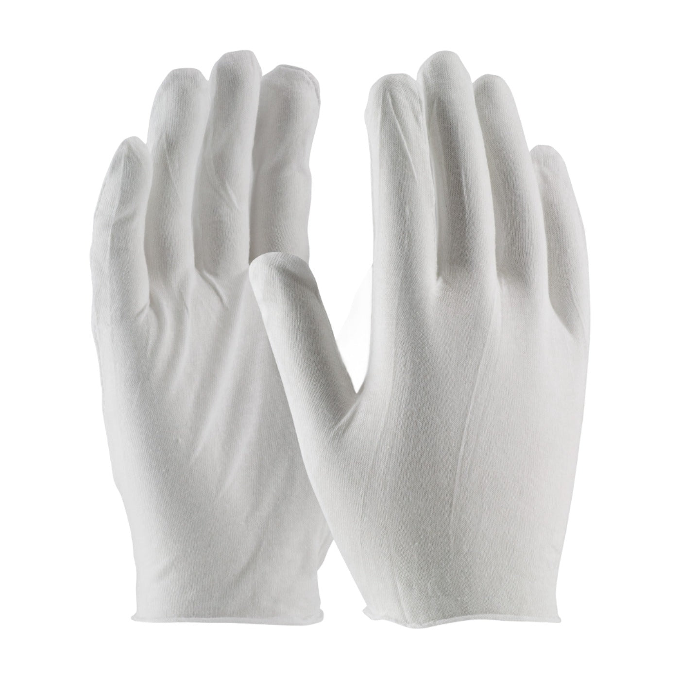 PIP CleanTeam 97-500 Premium Cotton Lisle Inspection Gloves, Men’s, White, 1 Pair