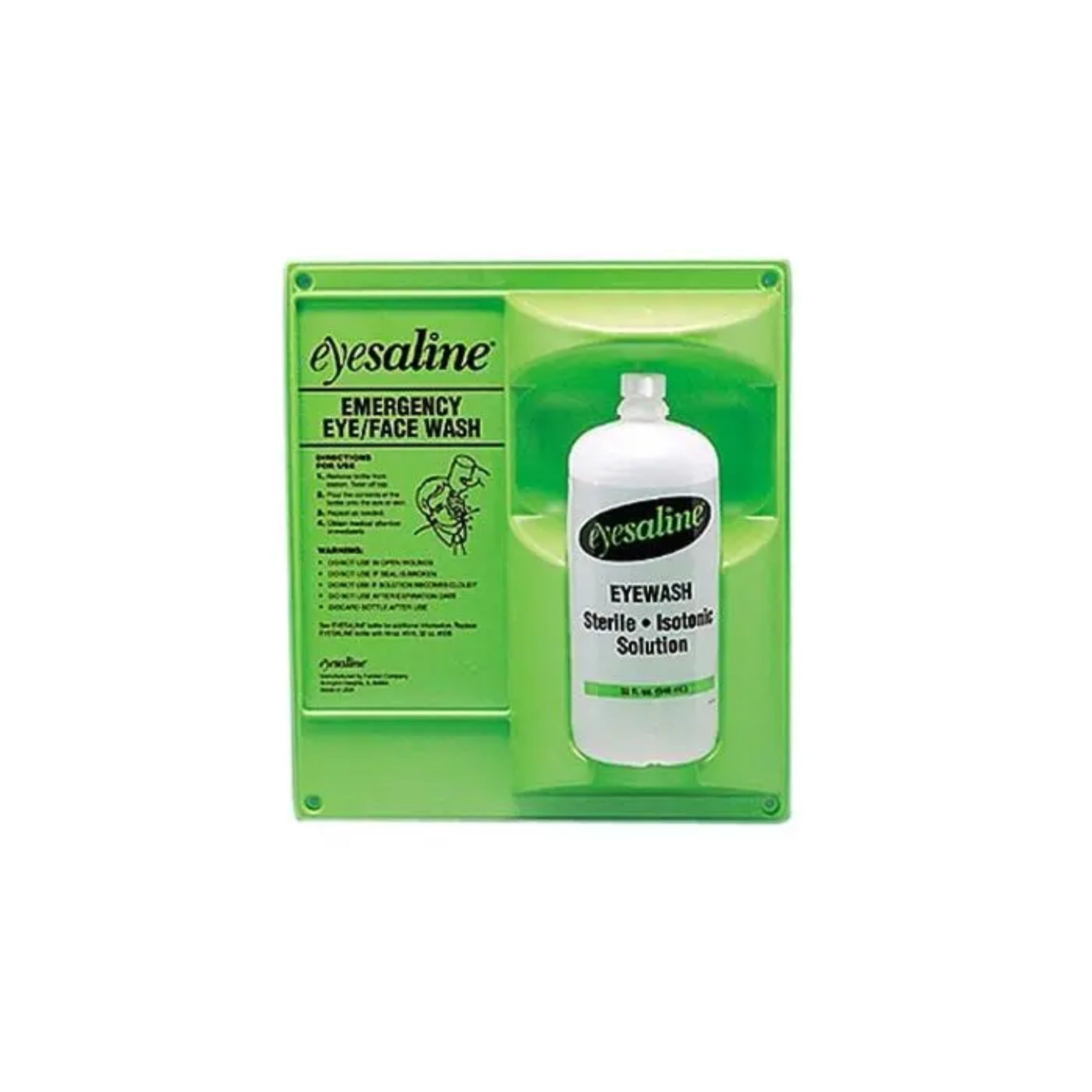 Honeywell Eyesaline 32-000461-0000 Single Bottle Eyewash Wall Station-Image_1