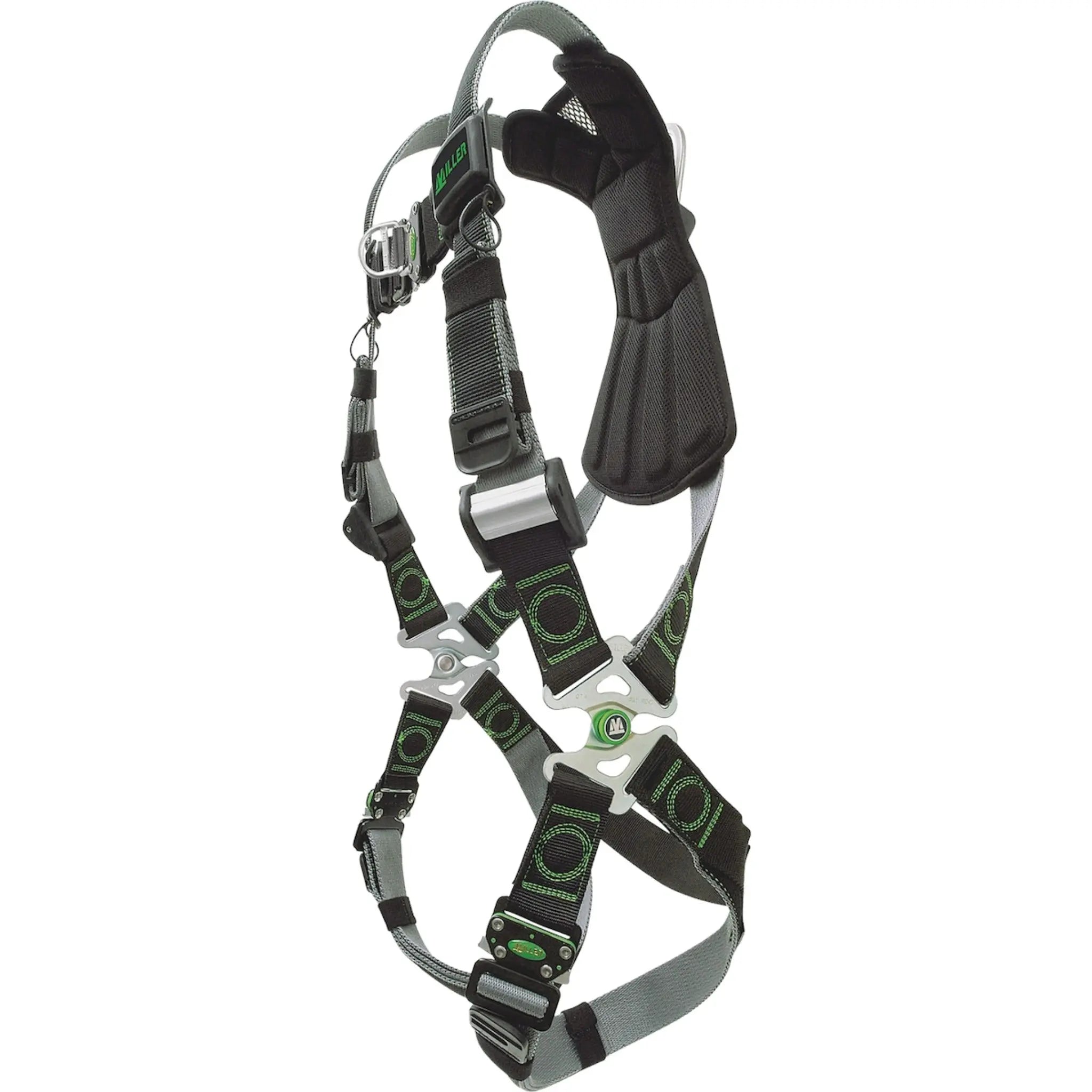 Honeywell Miller RDT-QC/UBK Revolution Harness With DualTech Webbing Quick-Connect Buckle Legs-Side