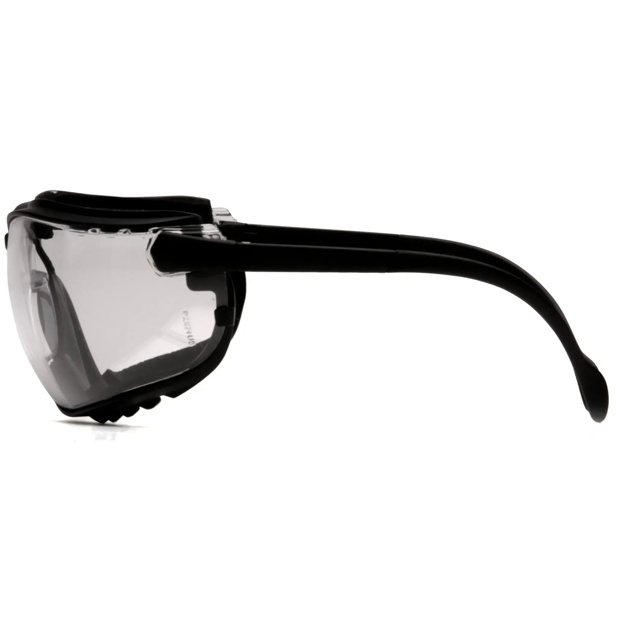 Pyramex V2G GB1810ST Goggles, Black Body, Clear H2X Anti-Fog Lens, 1 Each 