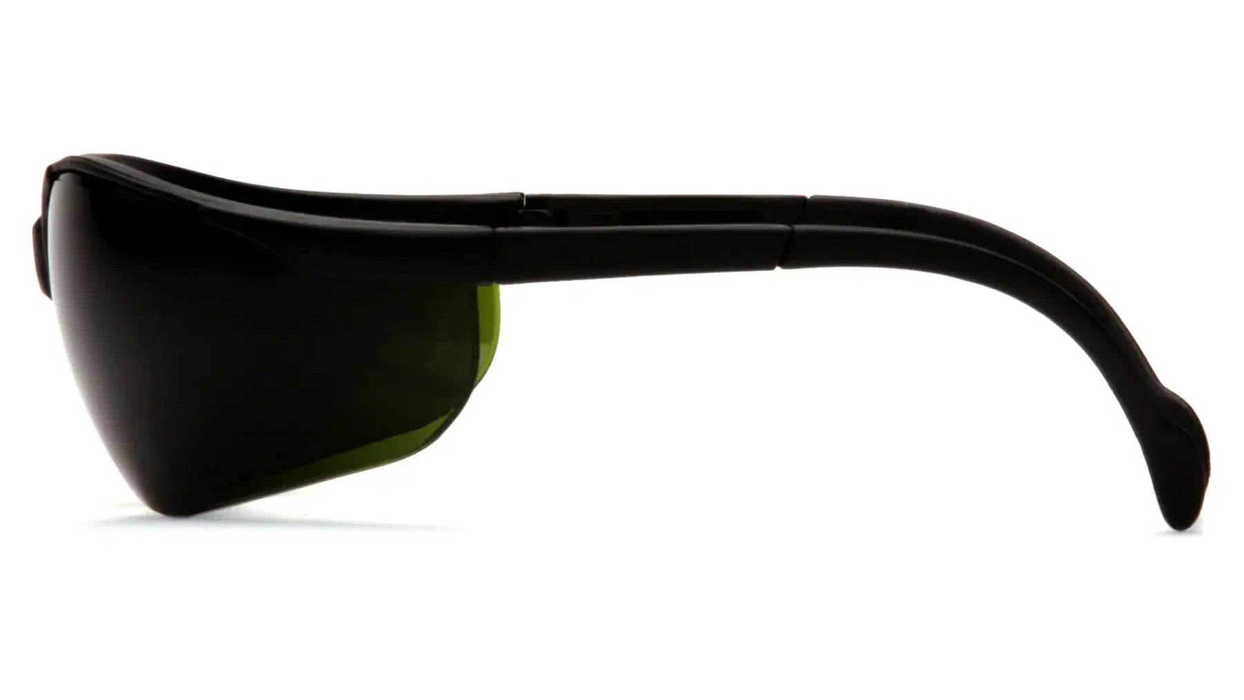 Pyramex Venture II Safety Glasses with Black Frame, 1 Each 