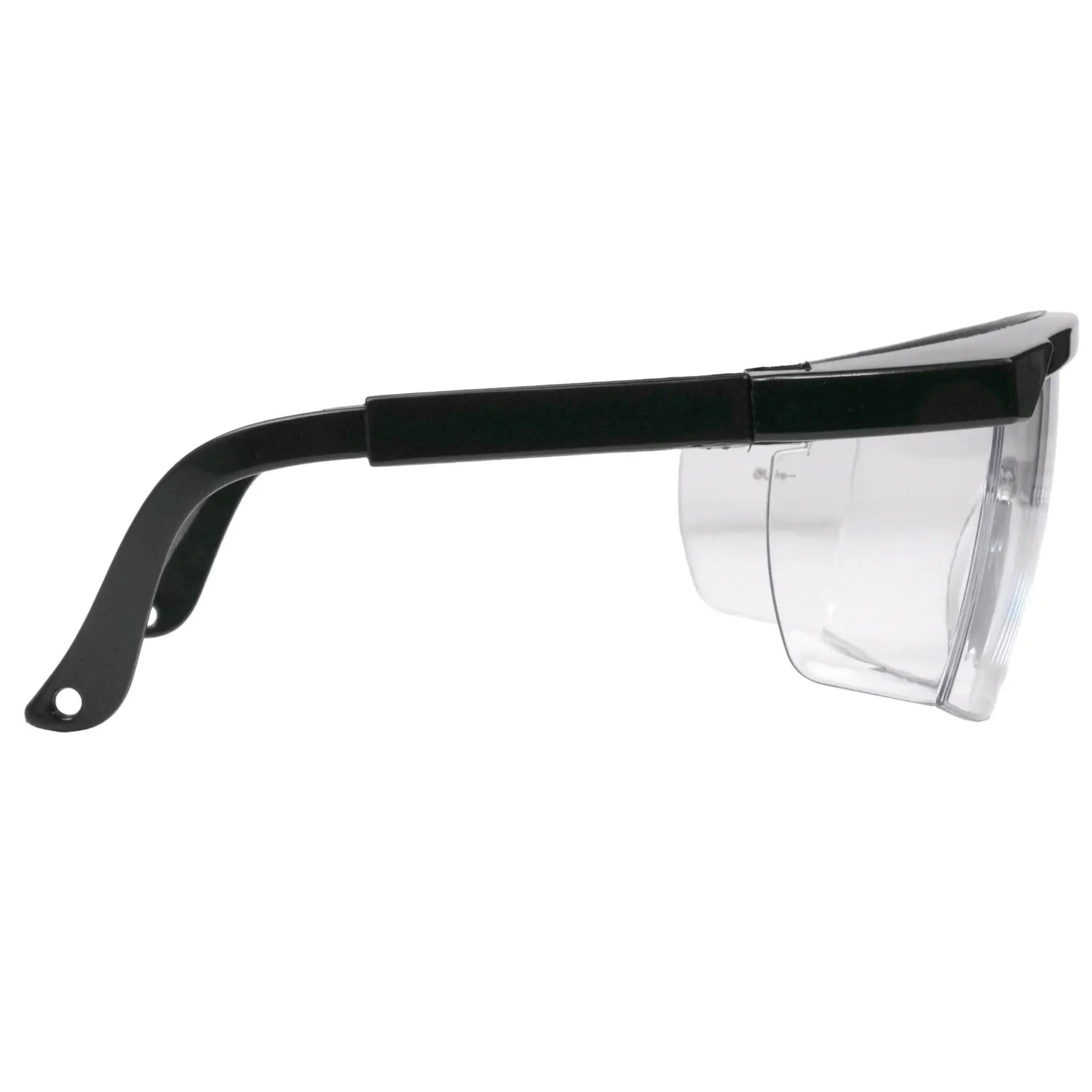 Pyramex Integra SB410S Safety Glasses, Clear Lens, Black Temples, One Size, 1 Each 