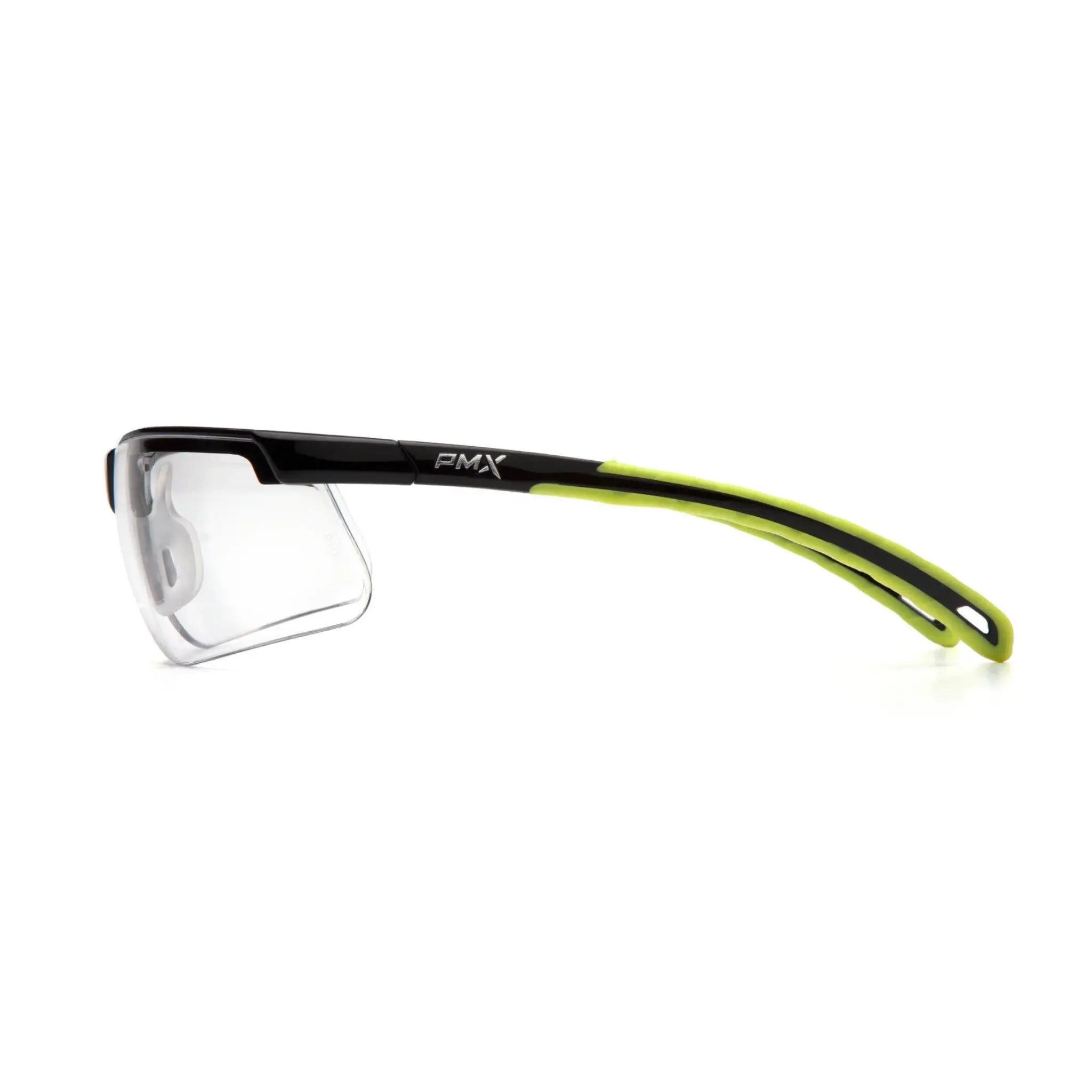 PYRAMEX SBL8610DTM Ever-Lite Half Frame Safety Glasses, Left Side View