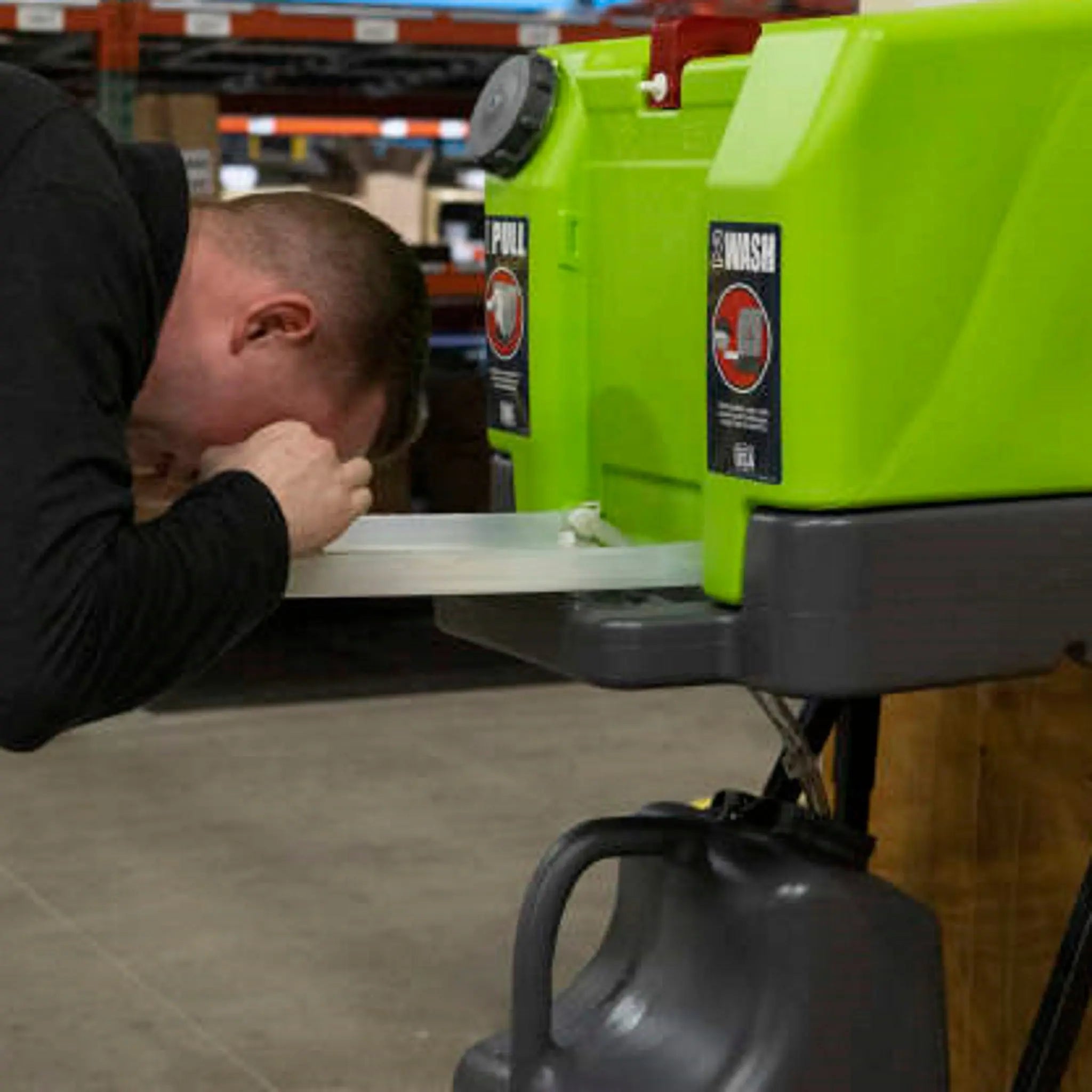 Radians REW01112 Emergency Eyewash Station, 12 Gallon, Lifestyle